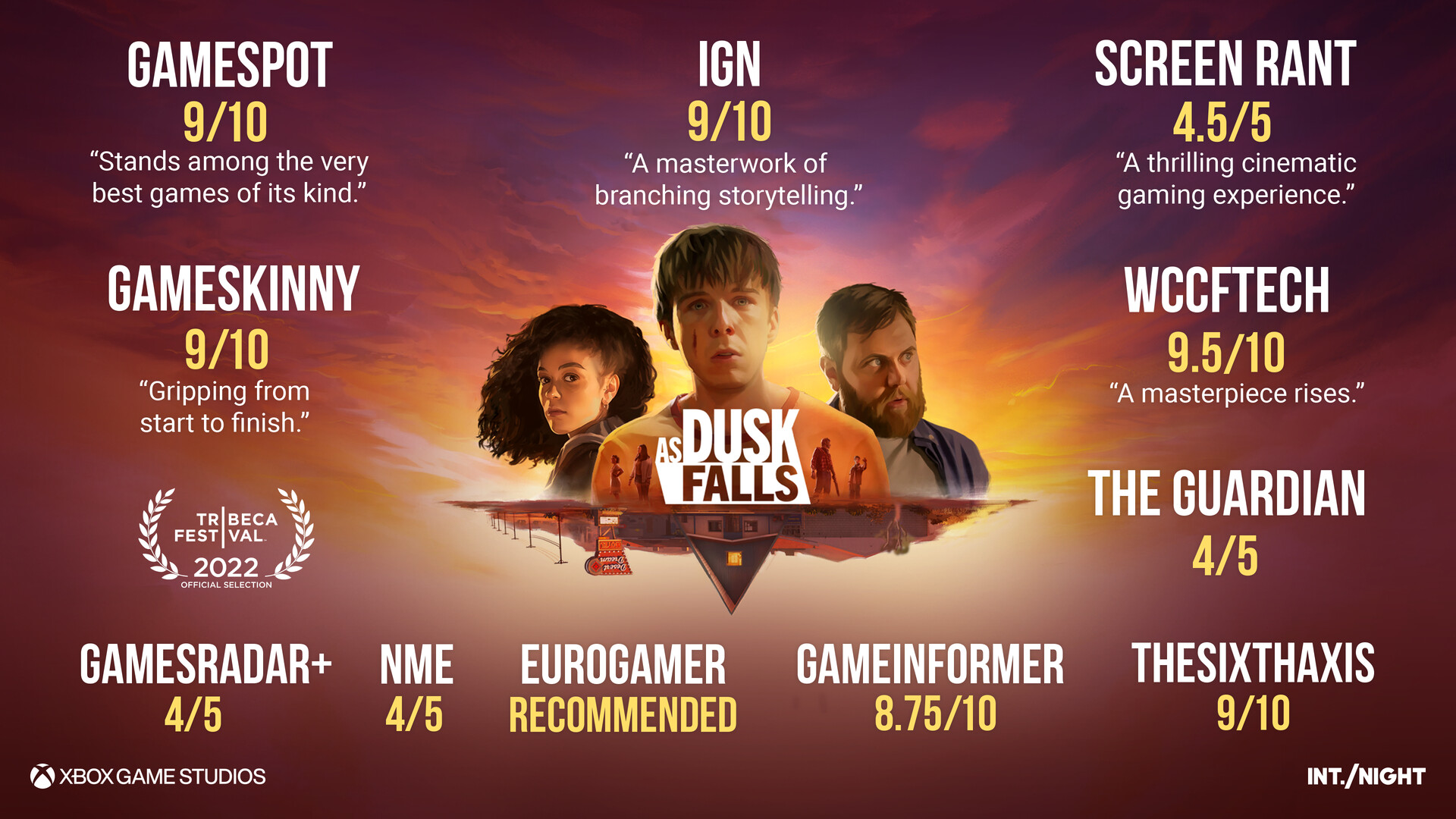 Скриншот: As Dusk Falls