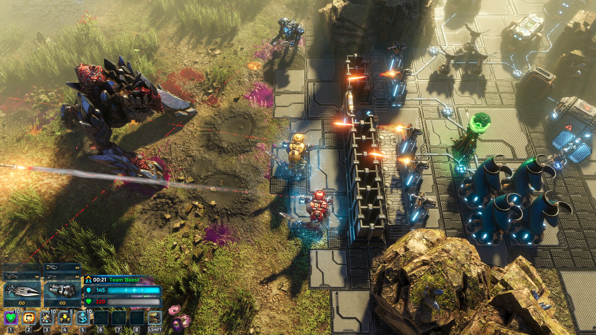 Скриншот: The Riftbreaker