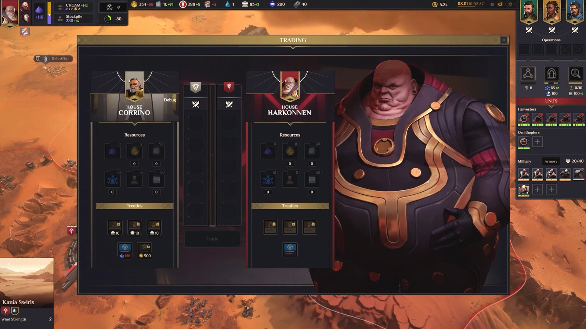 Скриншот: Dune: Spice Wars