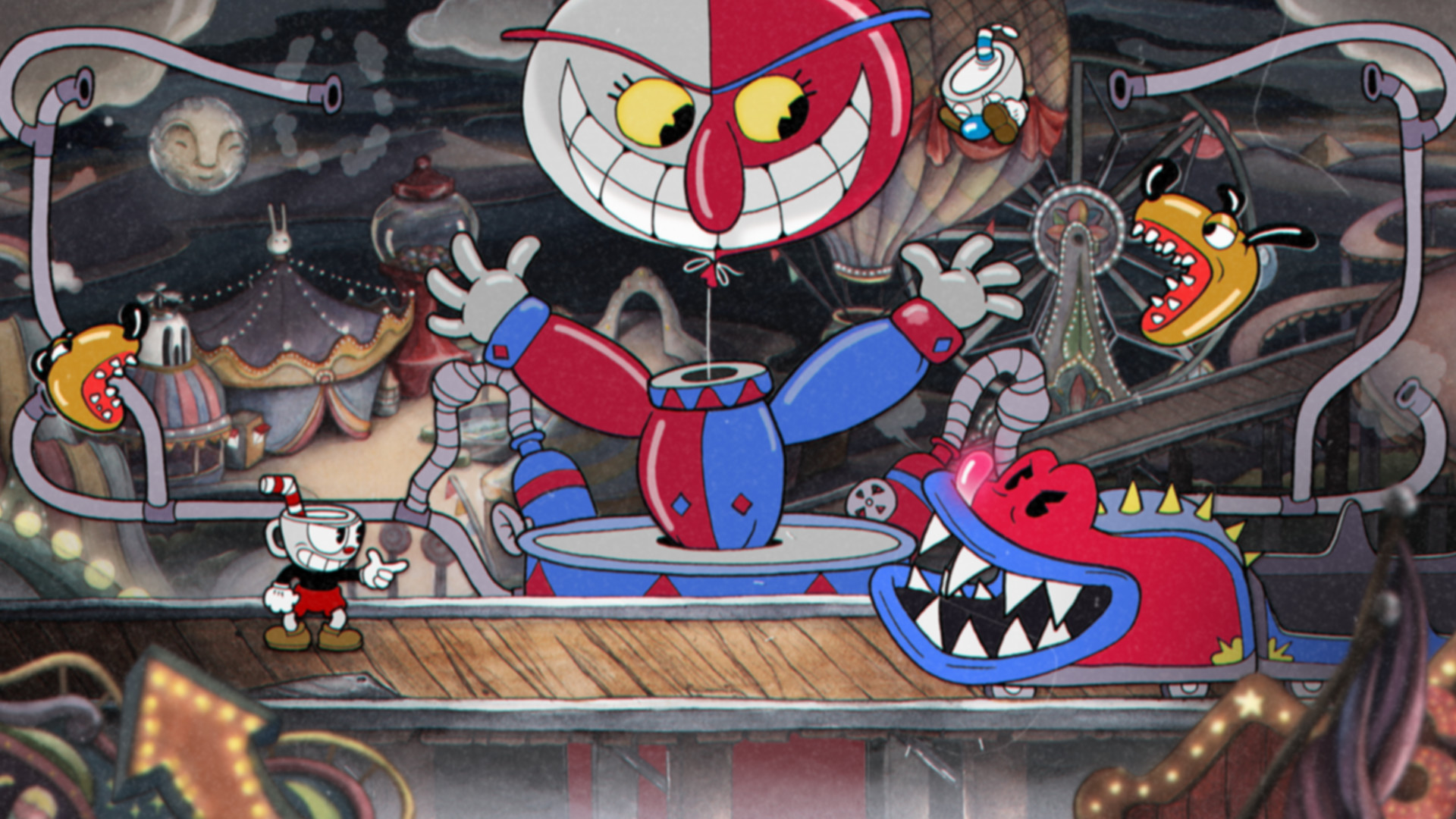 Скриншот: Cuphead