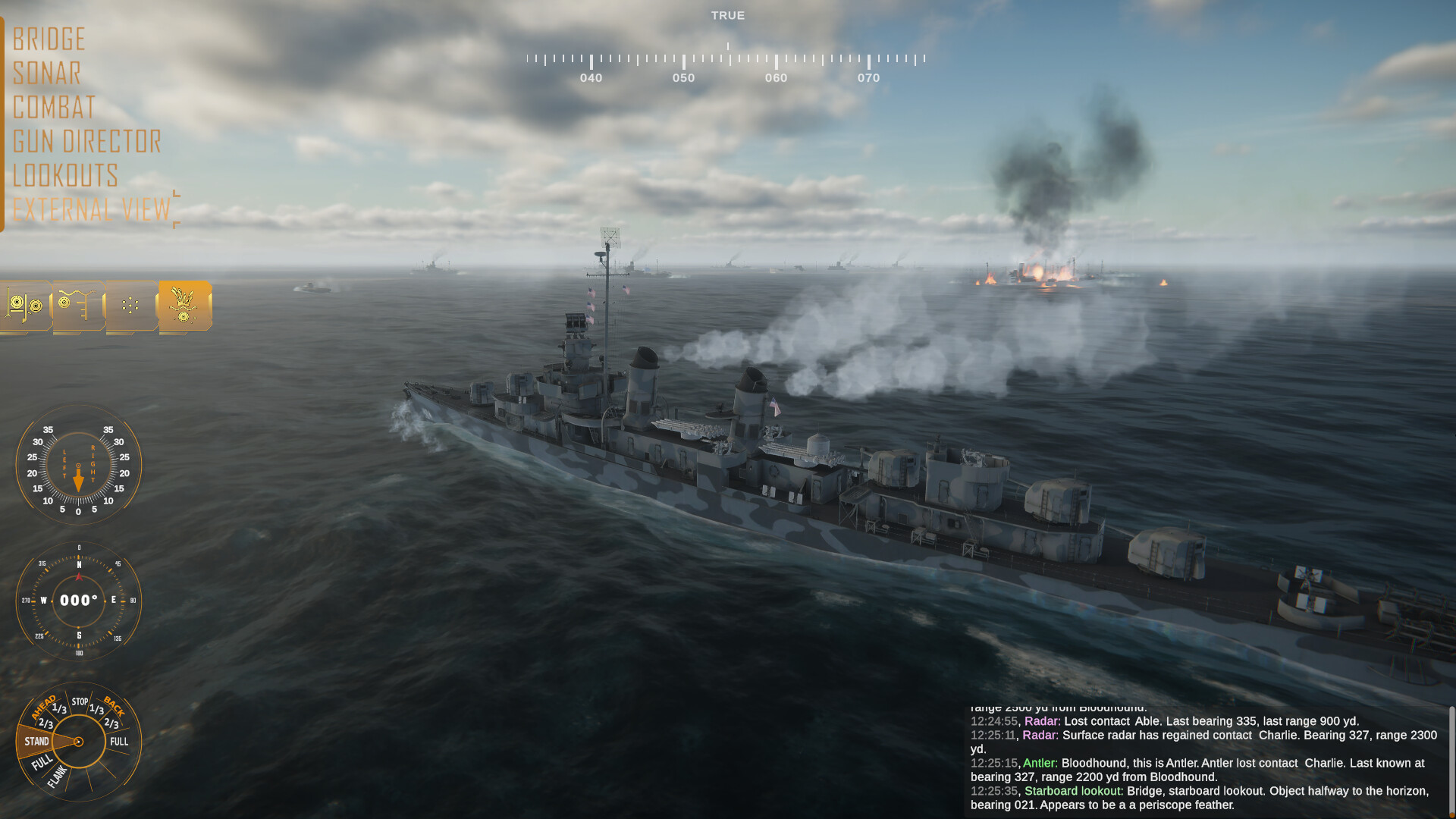 Скриншот: Destroyer: The U-Boat Hunter