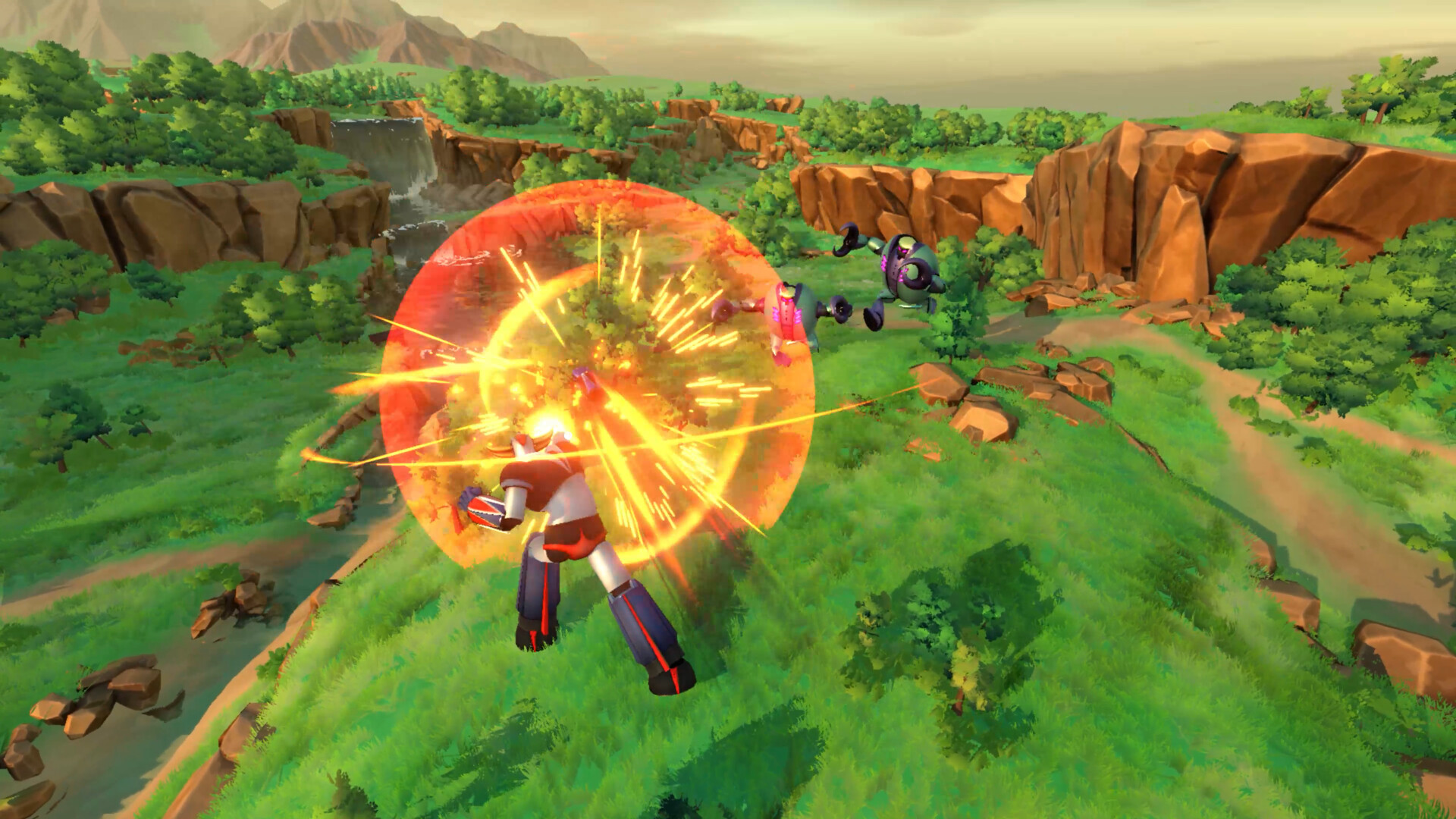 Скриншот: UFO ROBOT GRENDIZER – The Feast of the Wolves