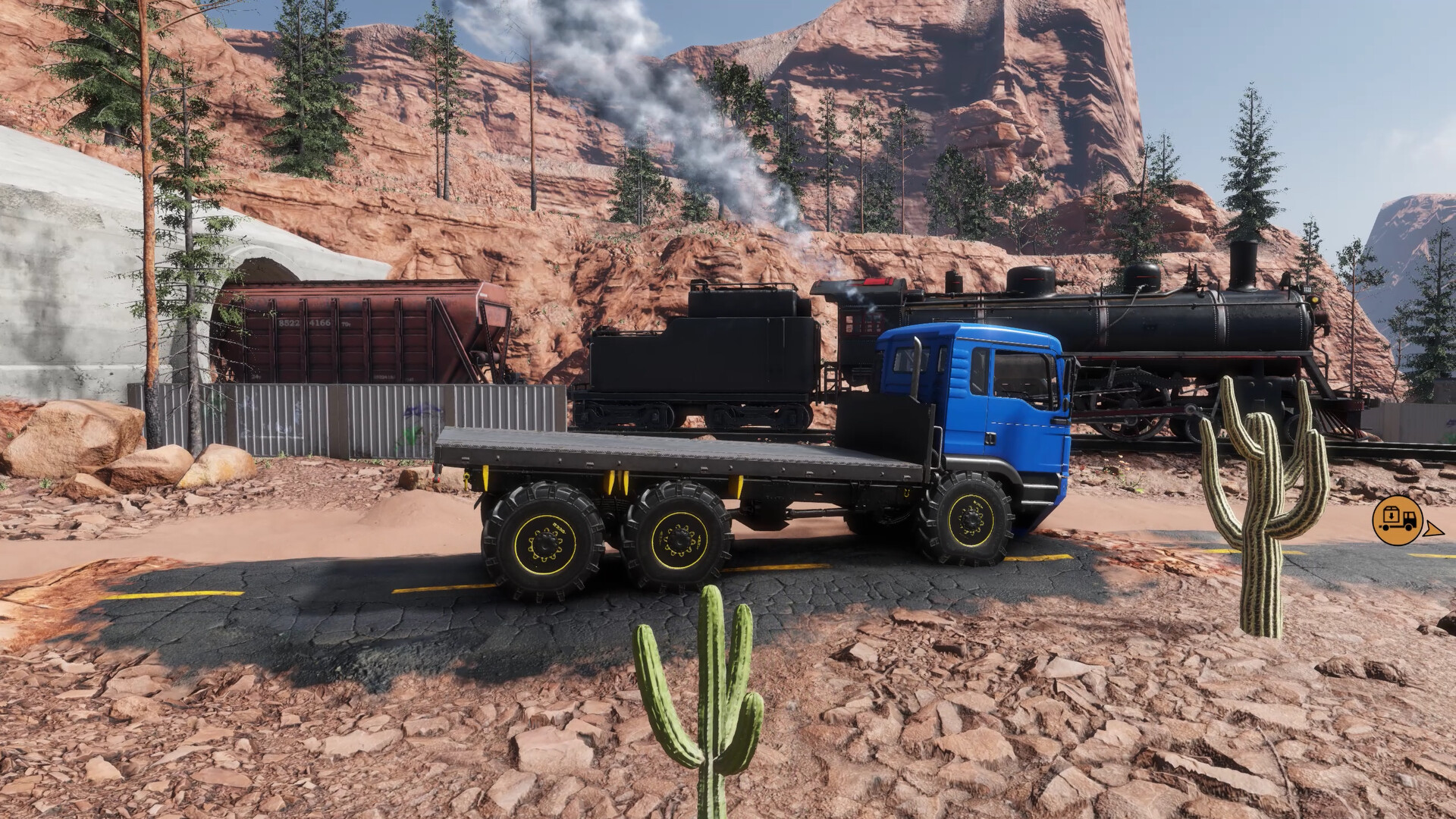 Скриншот 7: Offroad Truck Simulator: Heavy Duty Challenge®