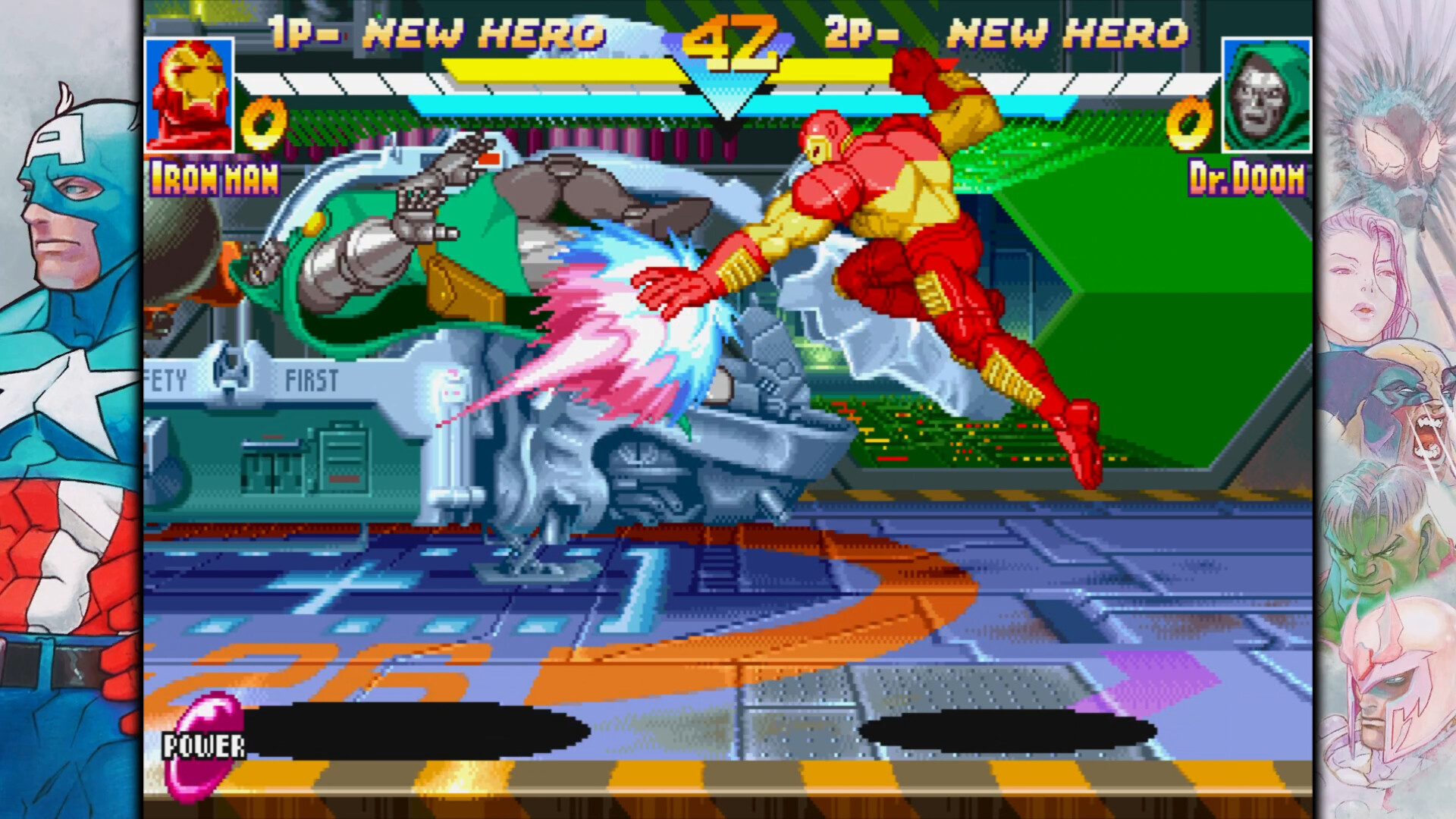 Скриншот: MARVEL vs. CAPCOM Fighting Collection: Arcade Classics