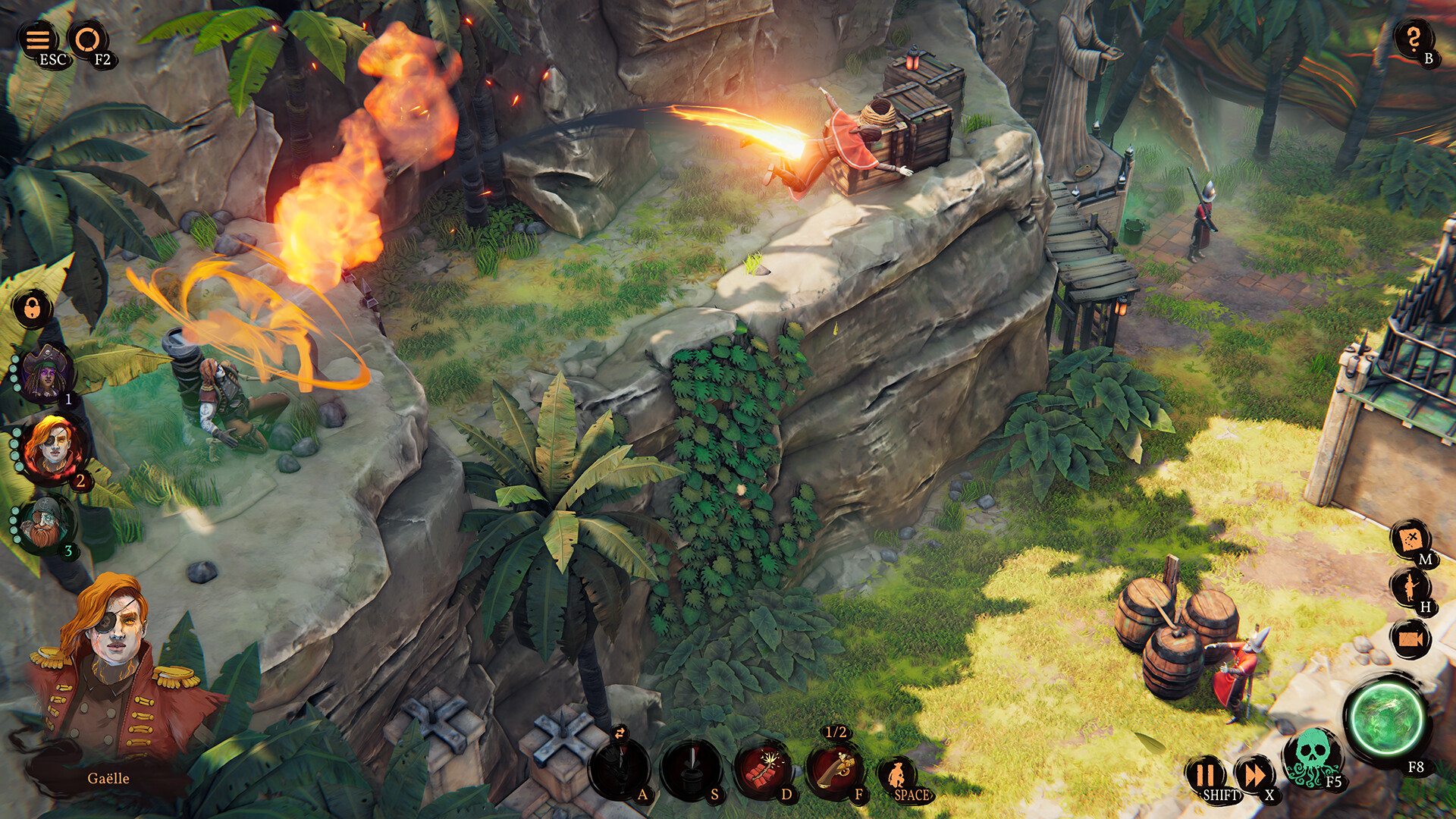 Скриншот 7: Shadow Gambit: The Cursed Crew