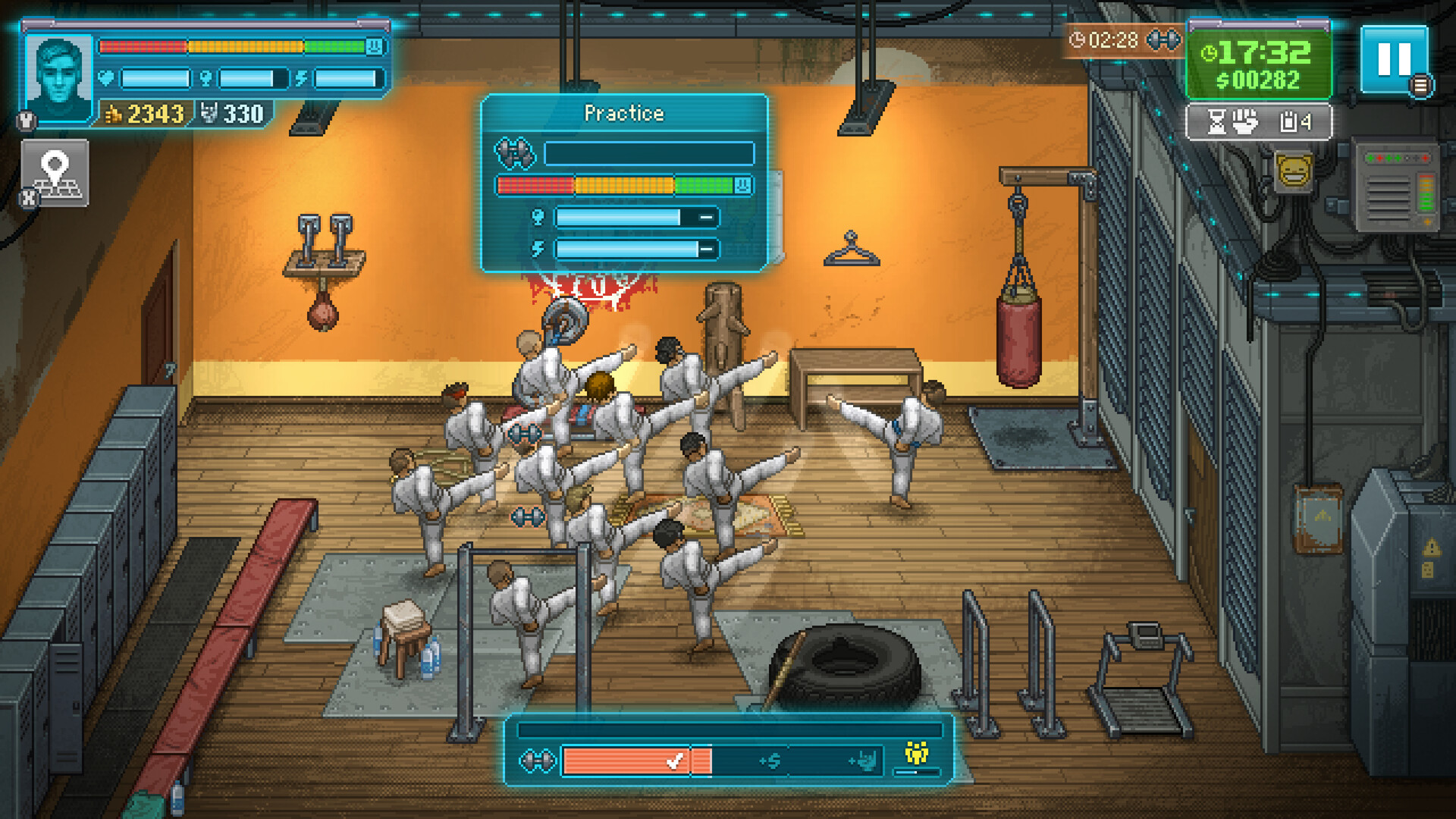 Скриншот: Punch Club 2: Fast Forward