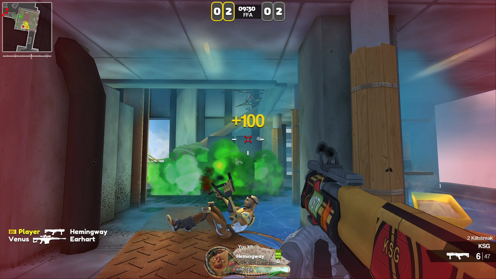 Скриншот: False Front