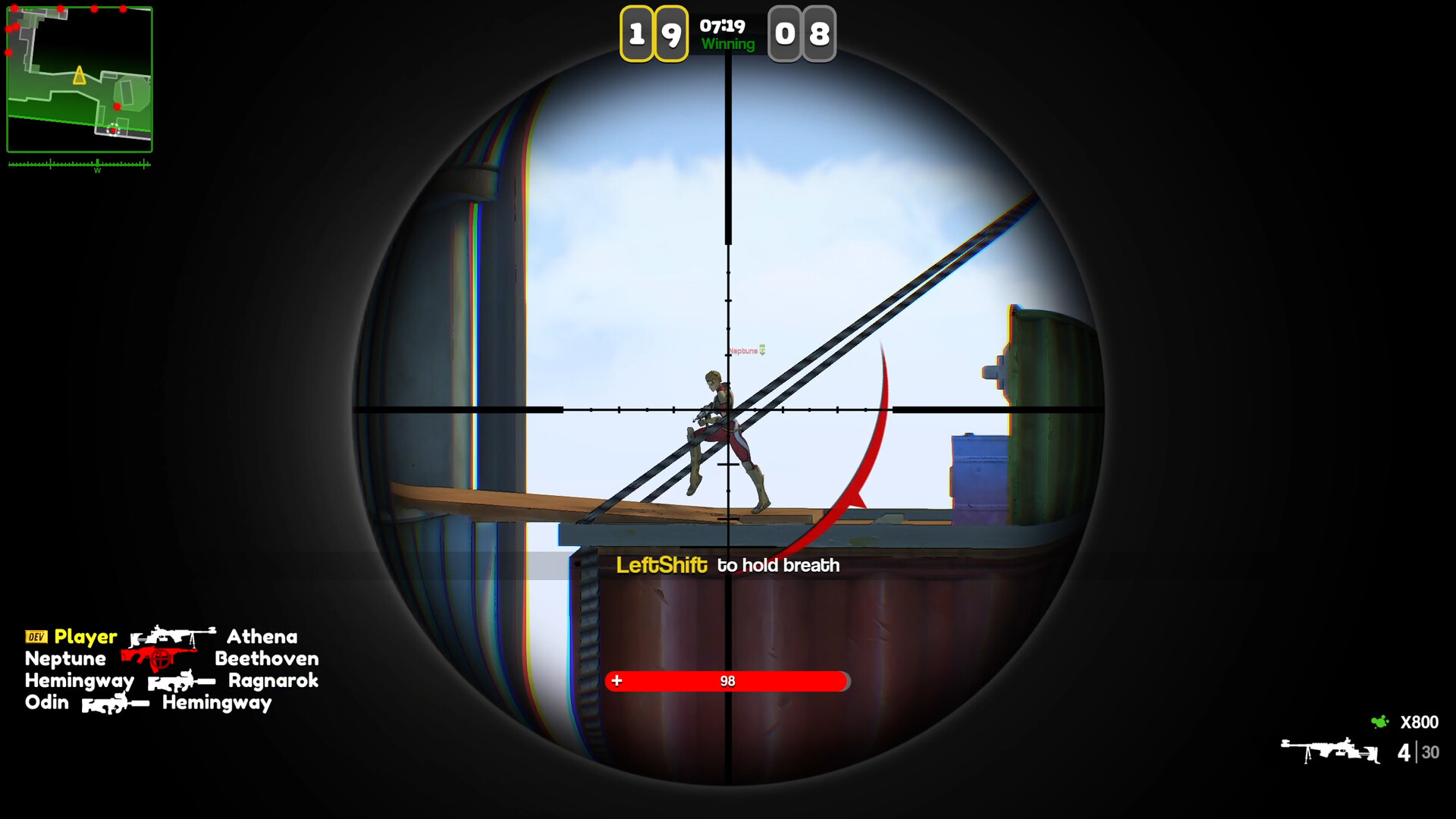 Скриншот: False Front