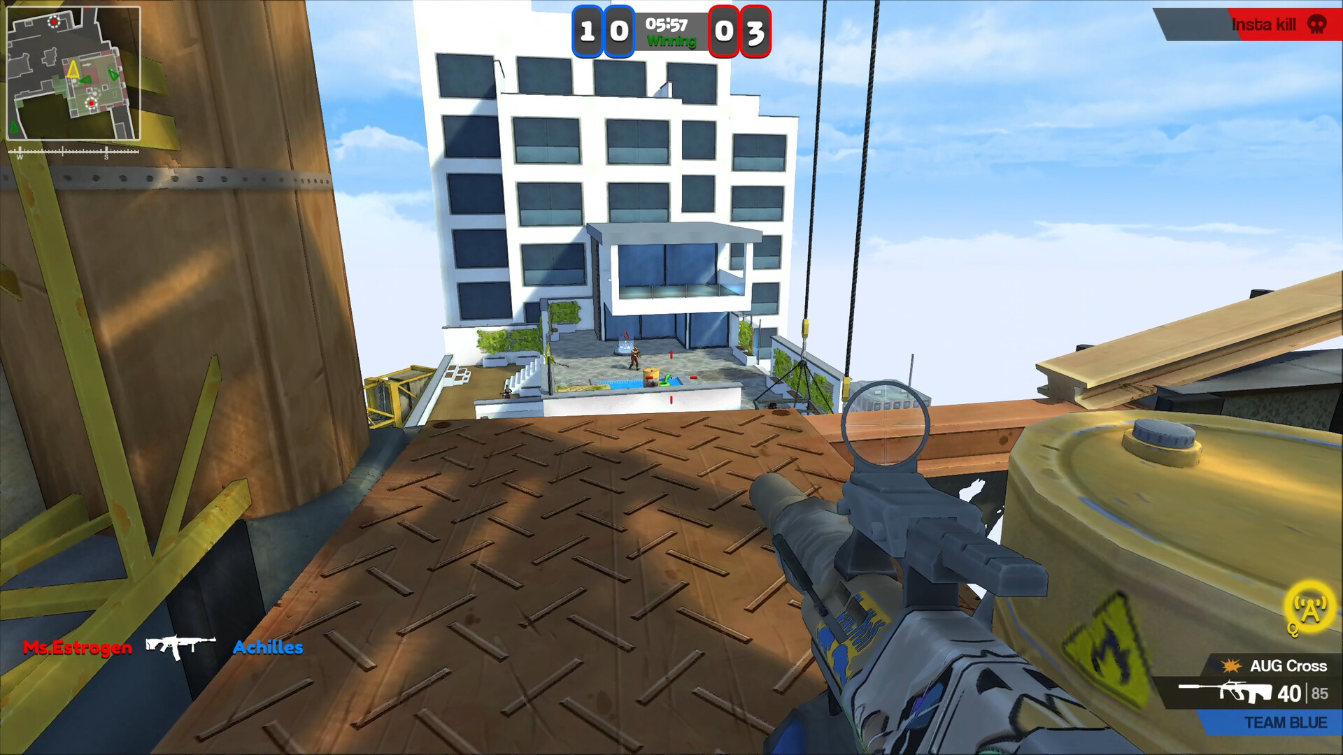 Скриншот: False Front