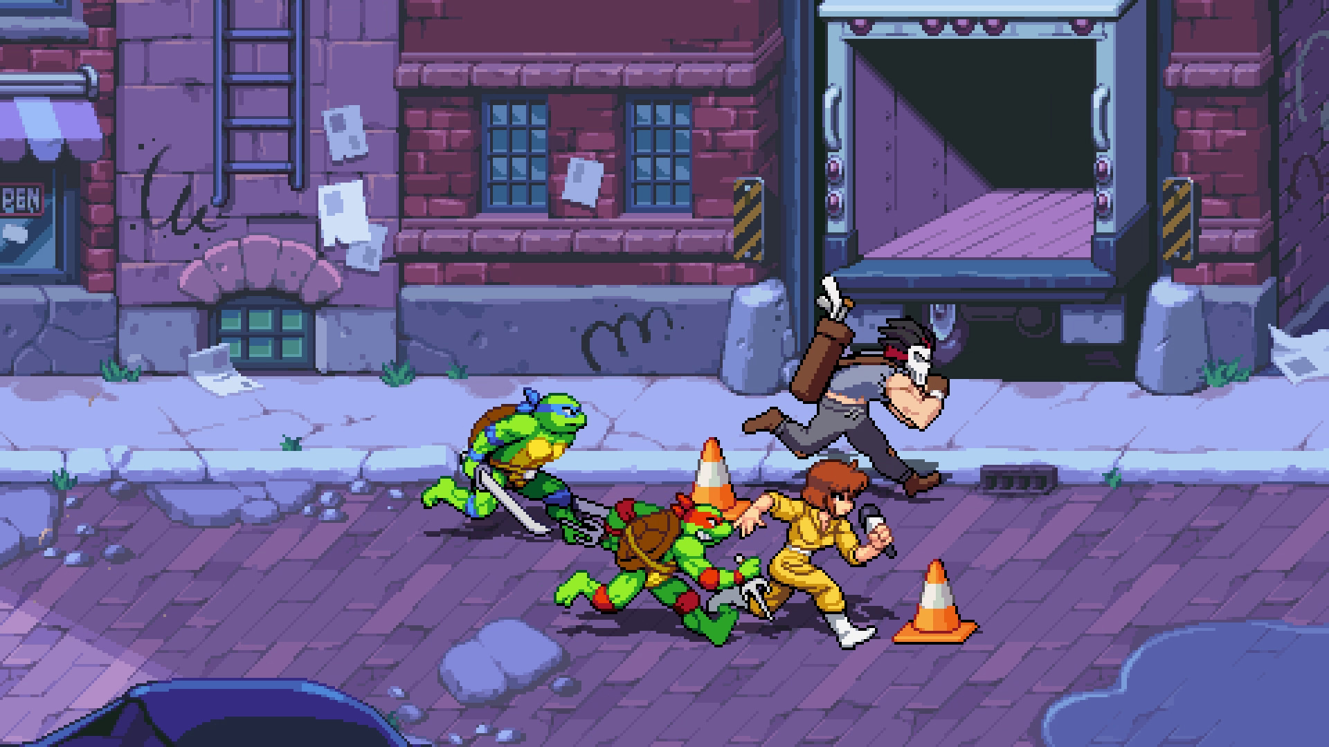 Скриншот: Teenage Mutant Ninja Turtles: Shredder's Revenge