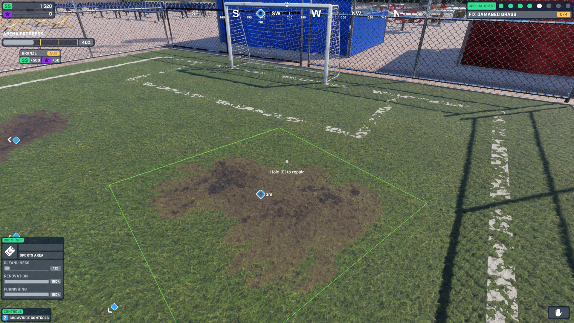 Скриншот: Arena Renovation