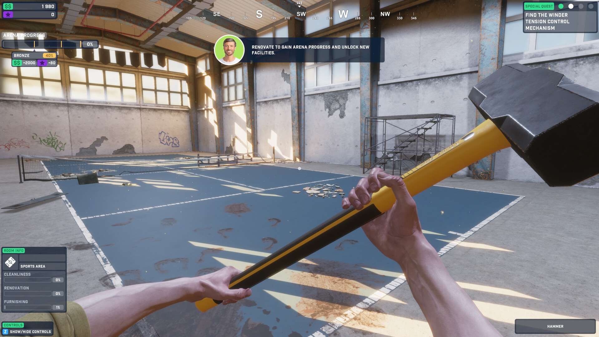 Скриншот: Arena Renovation