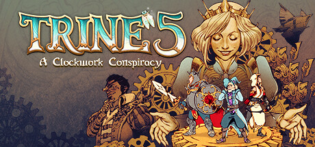 Обложка: Trine 5: A Clockwork Conspiracy