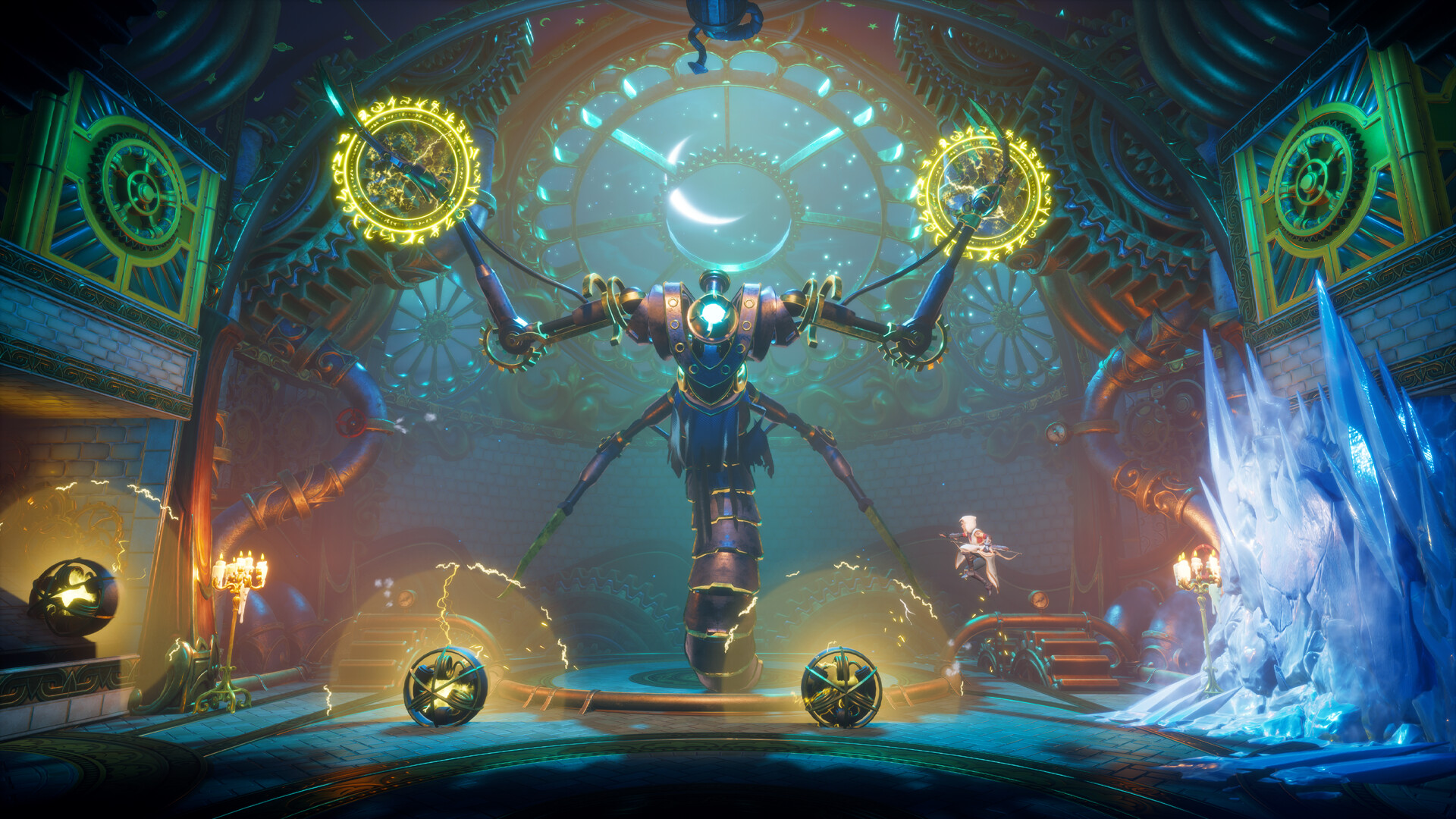 Скриншот: Trine 5: A Clockwork Conspiracy