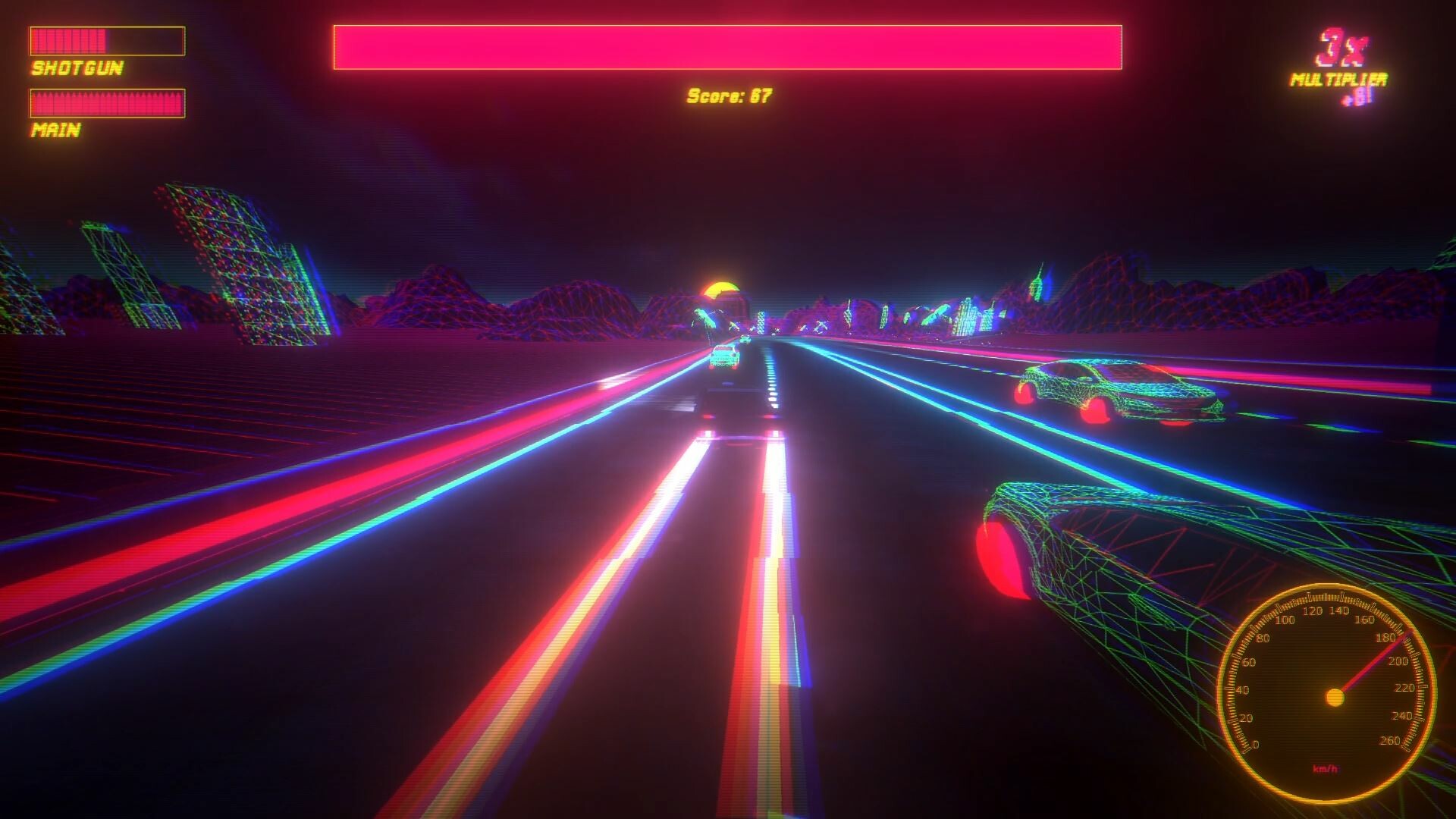 Скриншот 13: Synthwave FURY