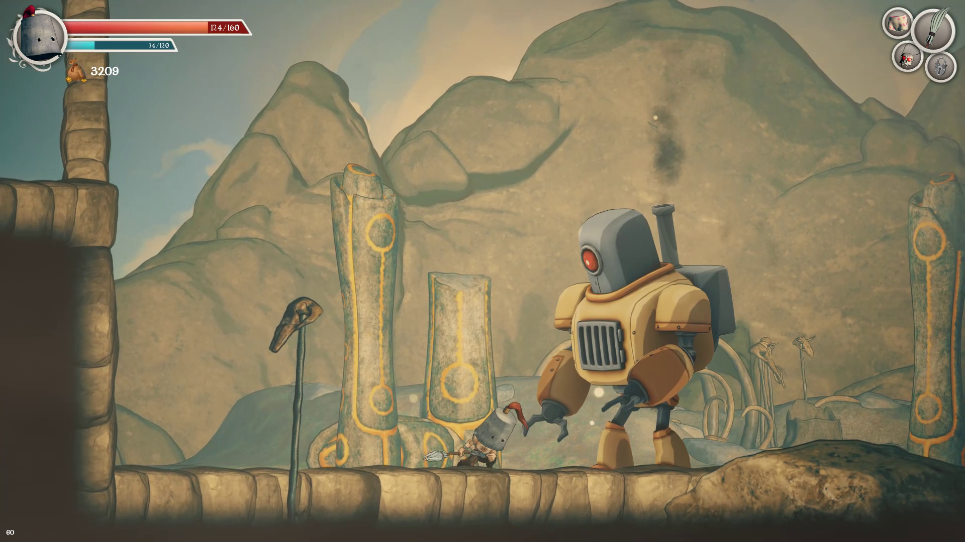 Скриншот: Clunky Hero