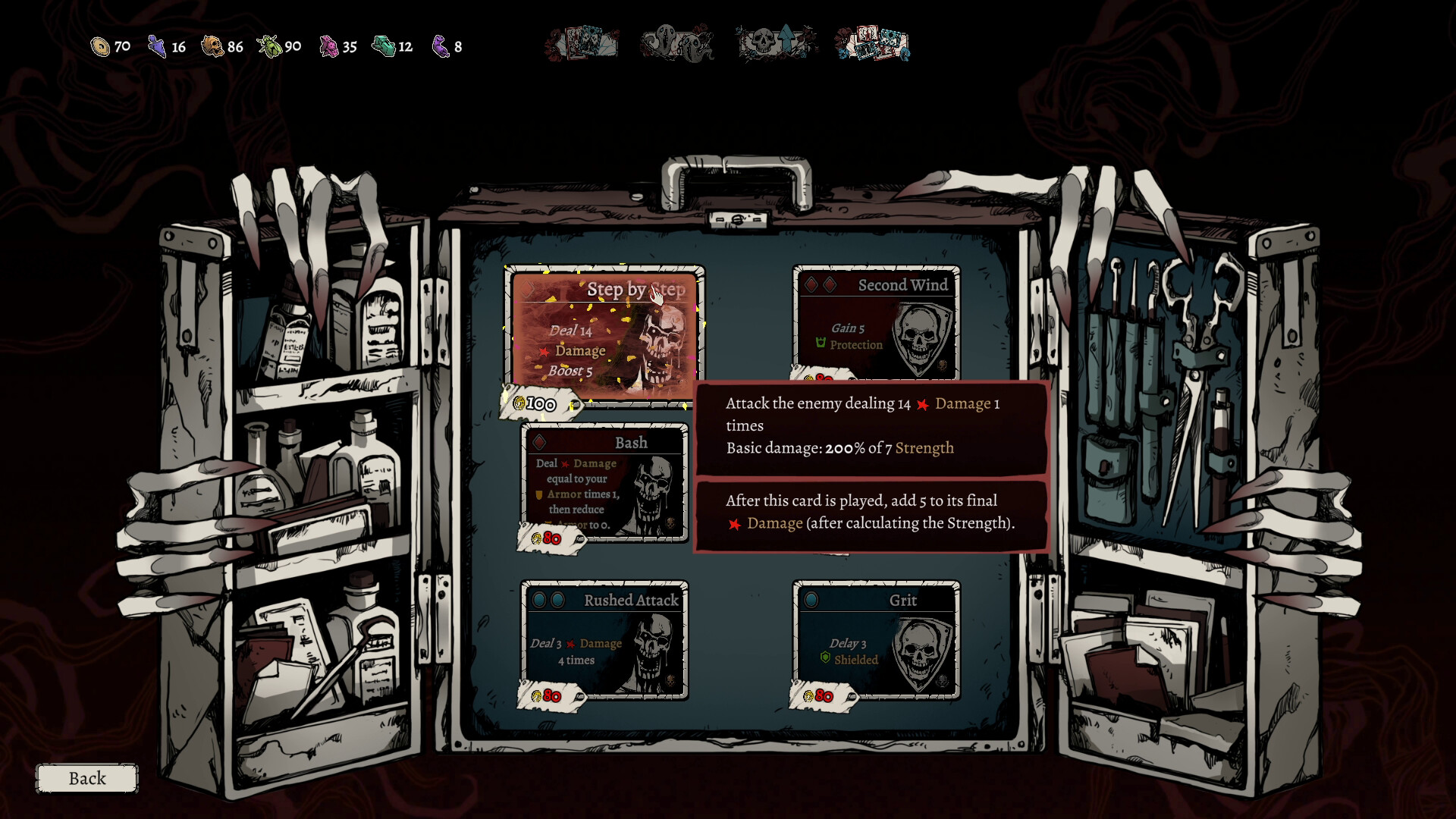 Скриншот 7: Nadir: A Grimdark Deckbuilder