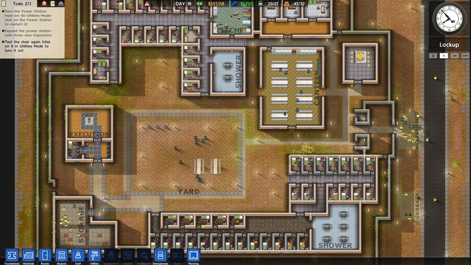 Скриншот 8: Prison Architect