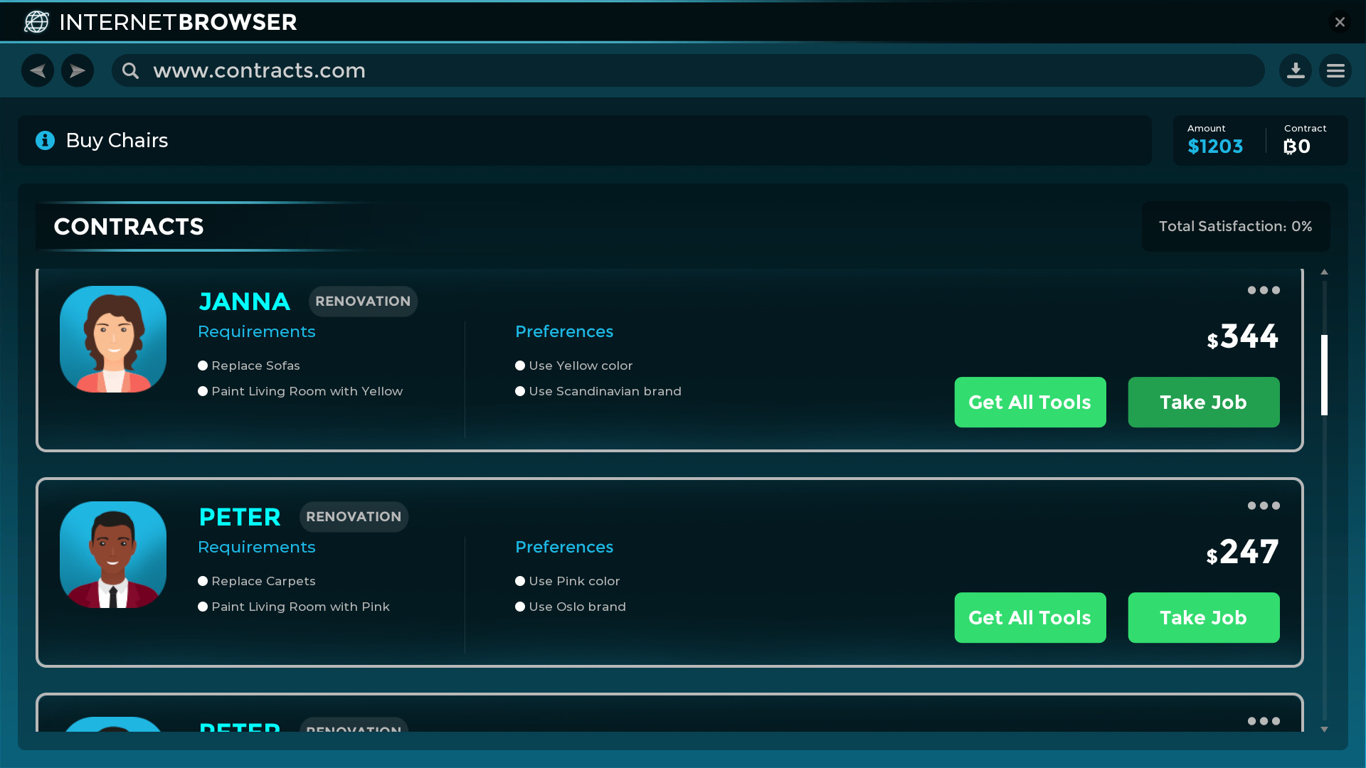 Скриншот: Handyman Corporation