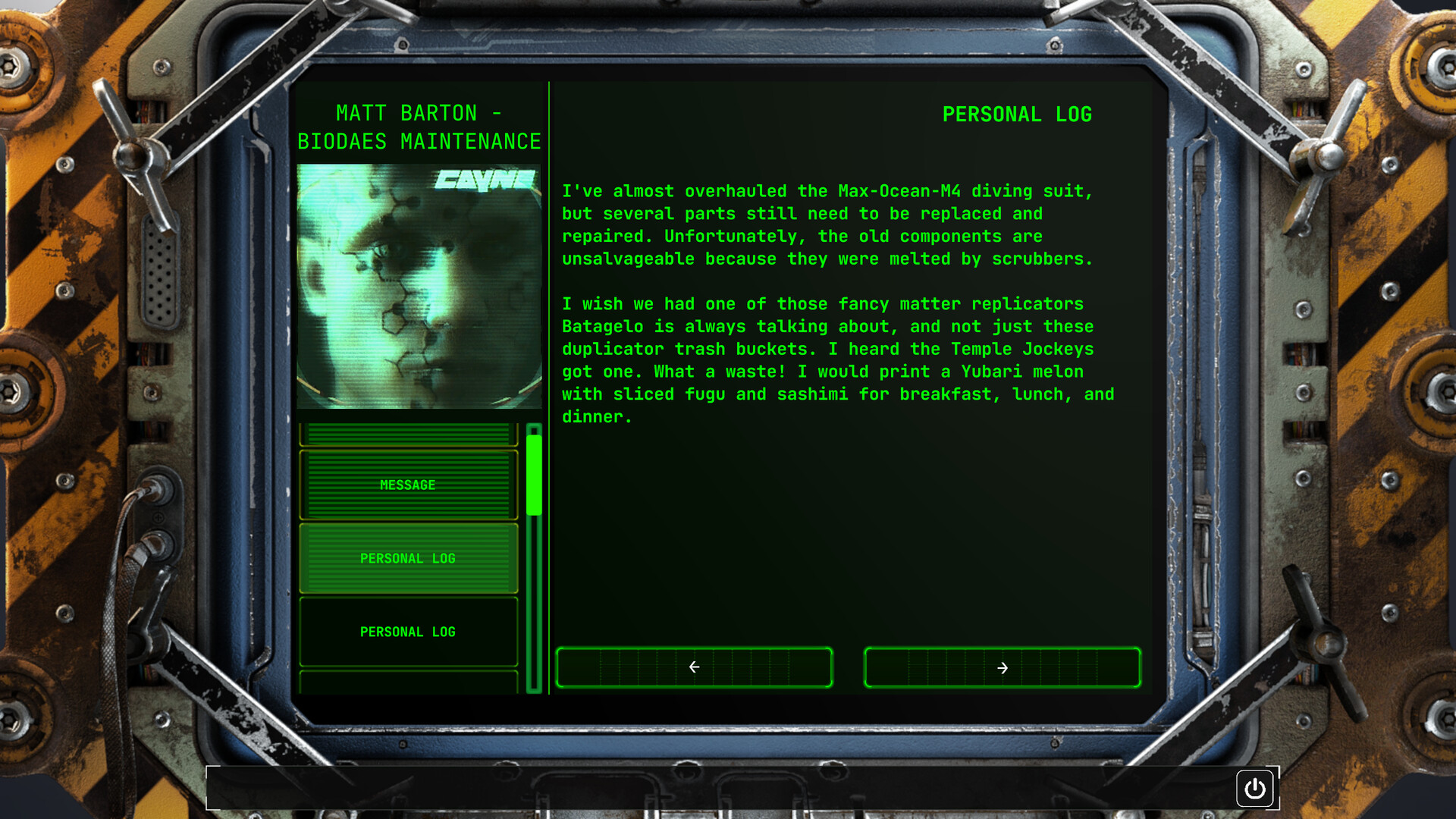 Скриншот: STASIS: BONE TOTEM