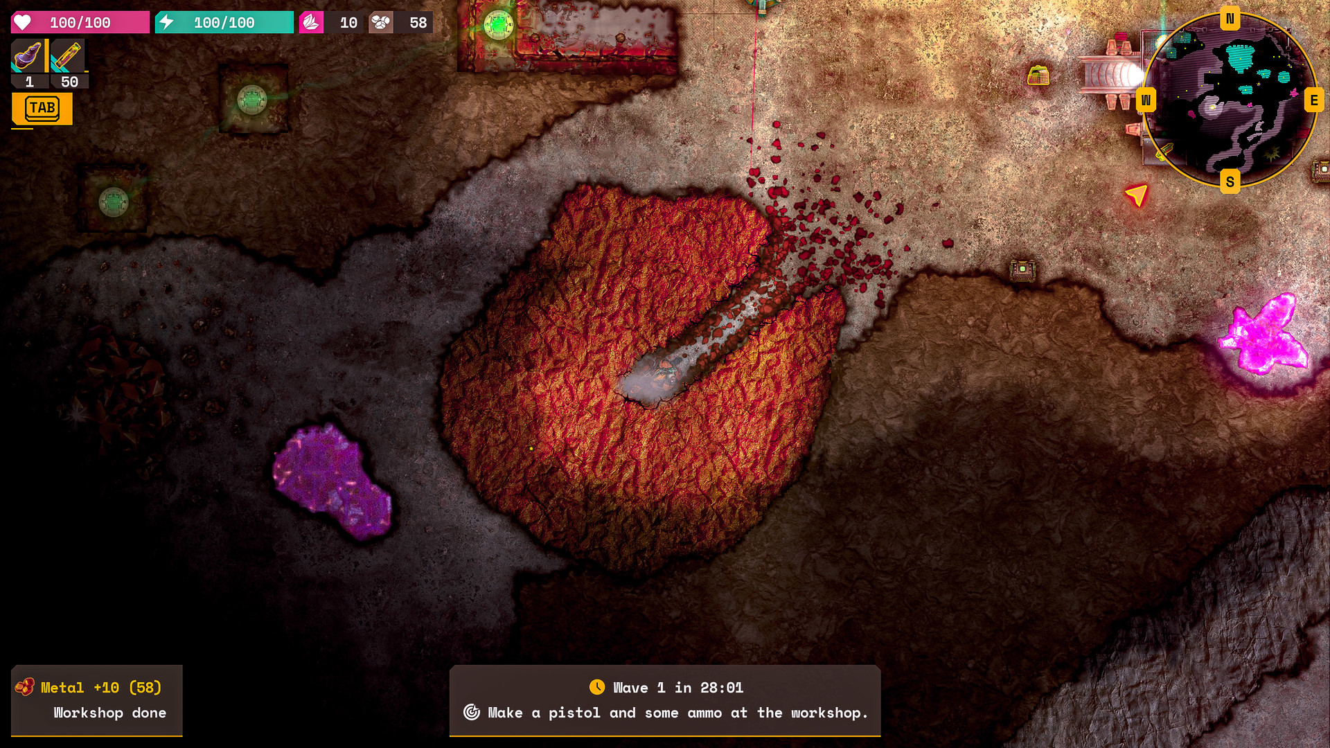 Скриншот: Lumencraft