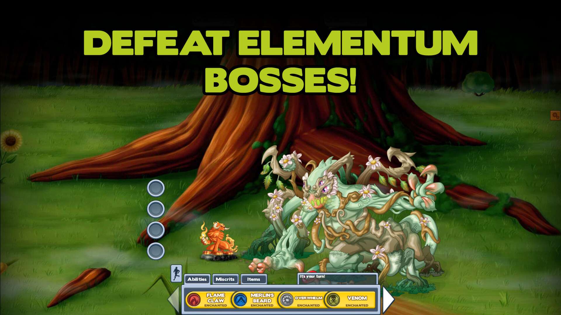 Скриншот: Miscrits: World of Creatures