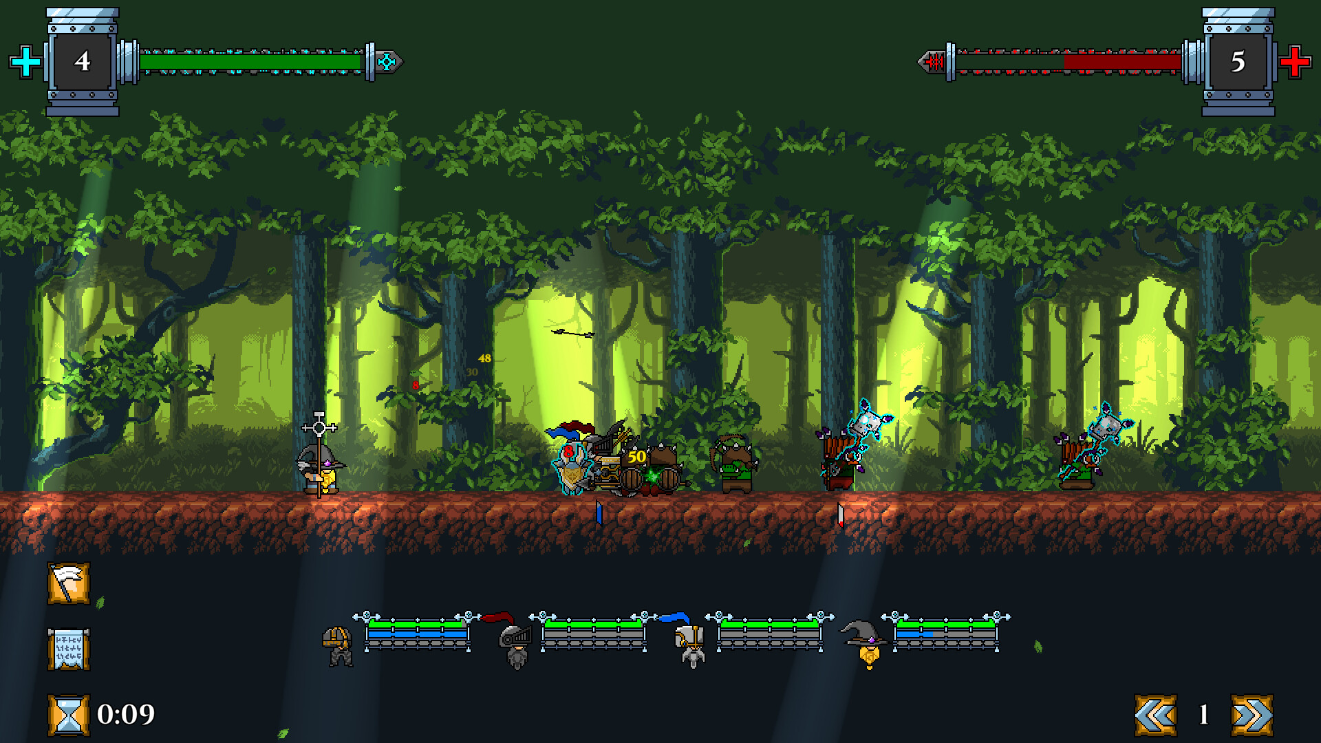 Скриншот: Dwarves: Glory, Death and Loot