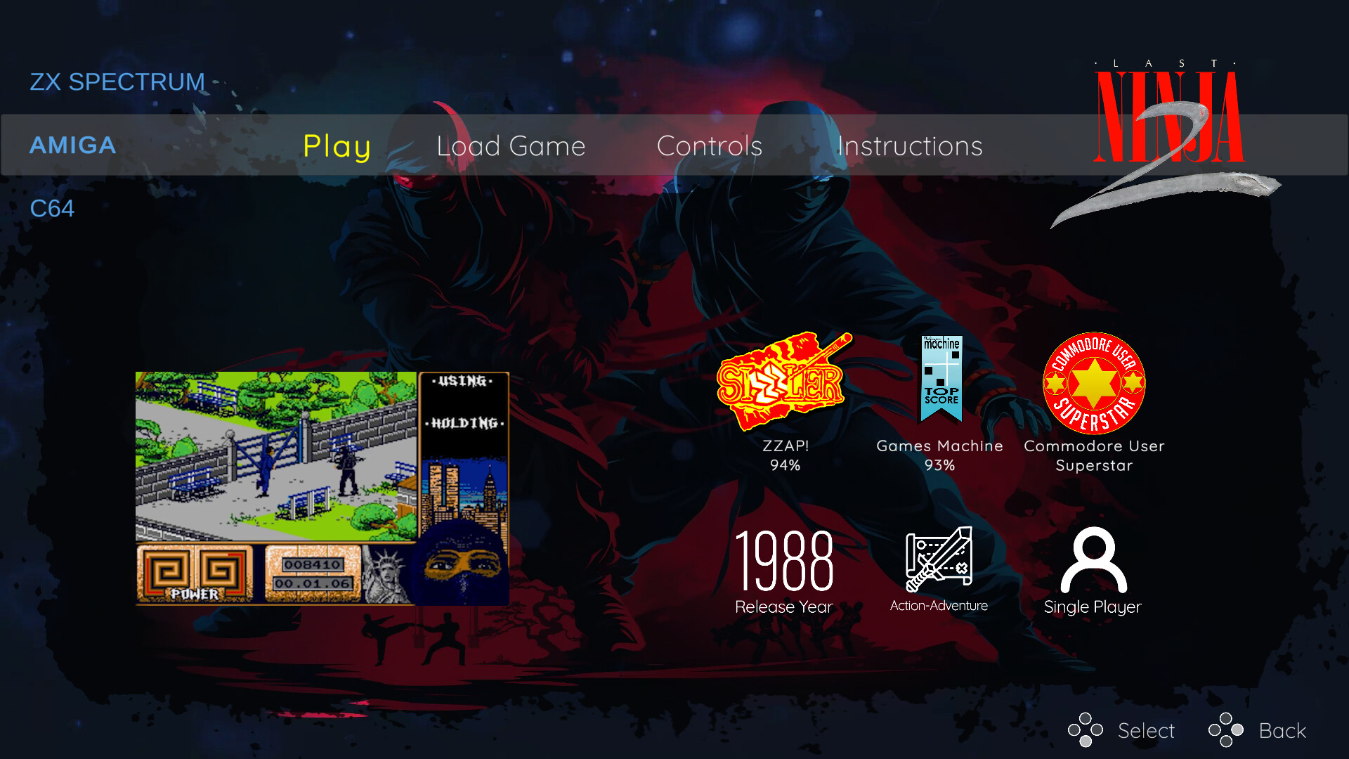 Скриншот 17: The Last Ninja Collection + Bonus Games