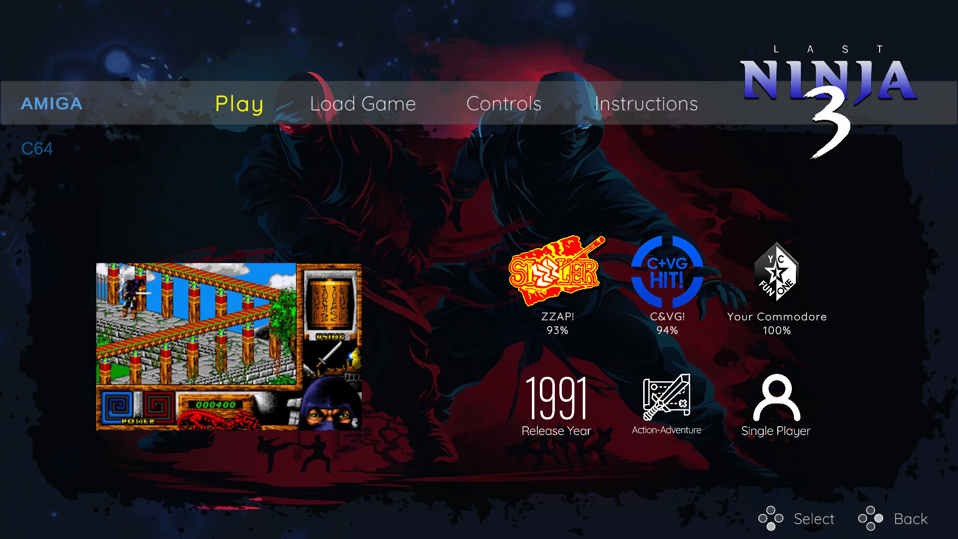 Скриншот 18: The Last Ninja Collection + Bonus Games