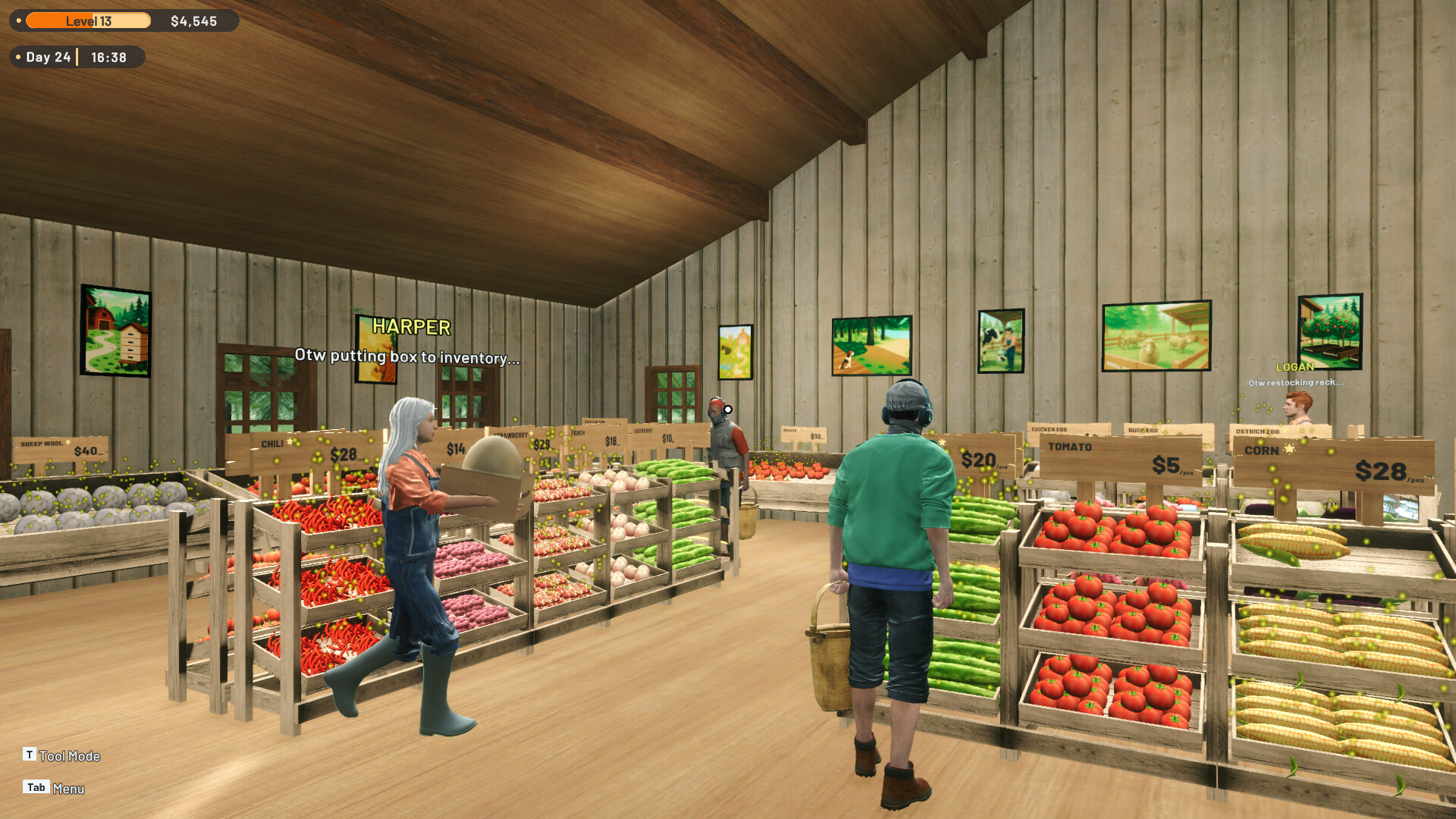Скриншот 9: Ranch Farm and Store Simulator