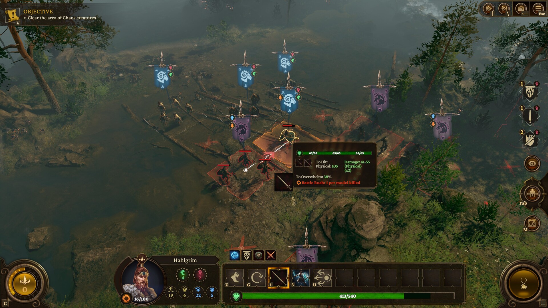 Скриншот 11: RuneQuest: Warlords