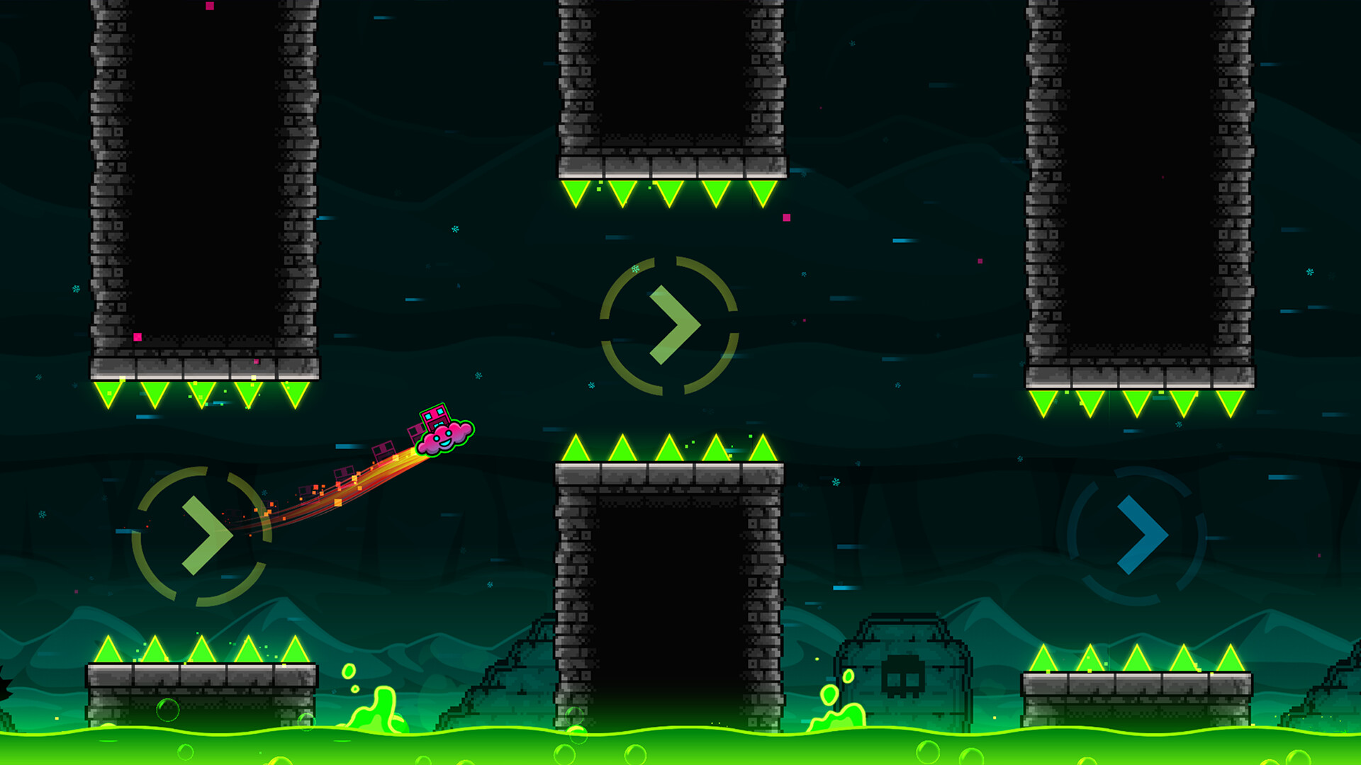 Скриншот: Geometry Dash