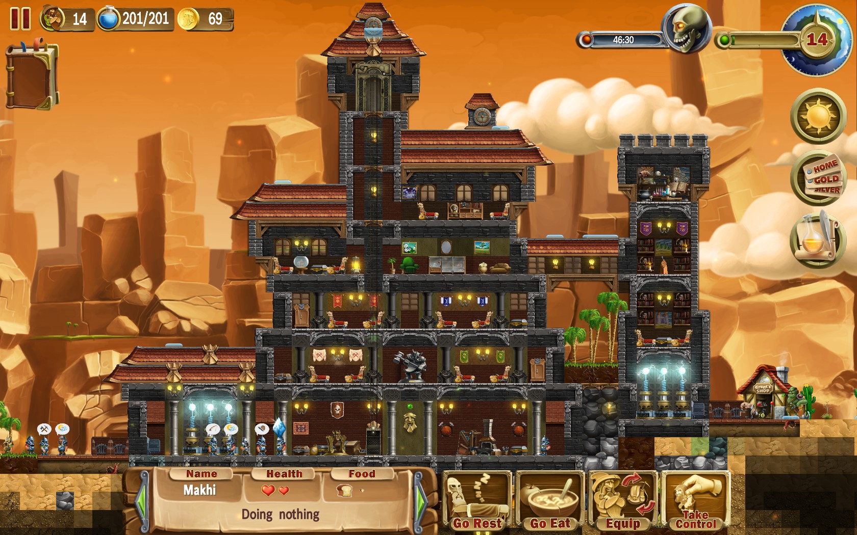 Скриншот: Craft The World