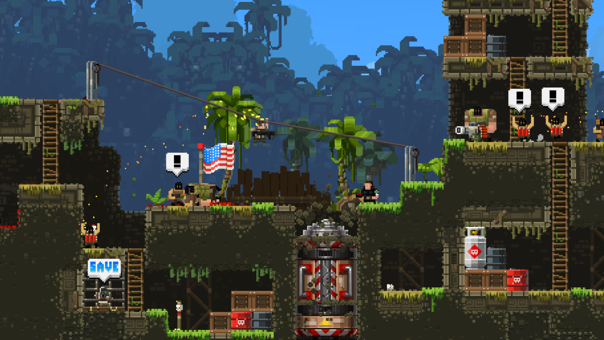 Скриншот 15: Broforce