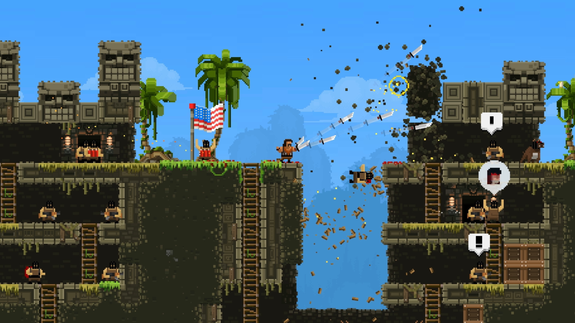 Скриншот 17: Broforce