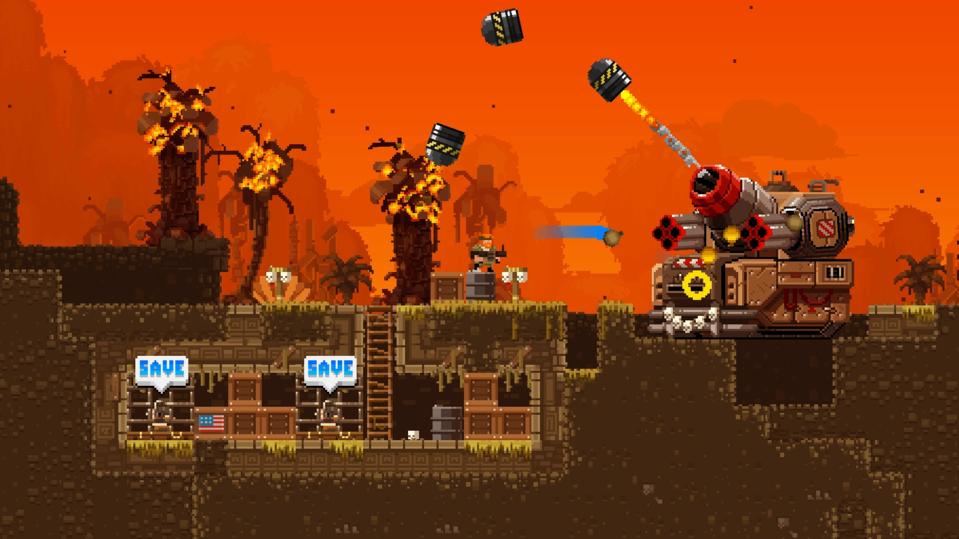 Скриншот 6: Broforce