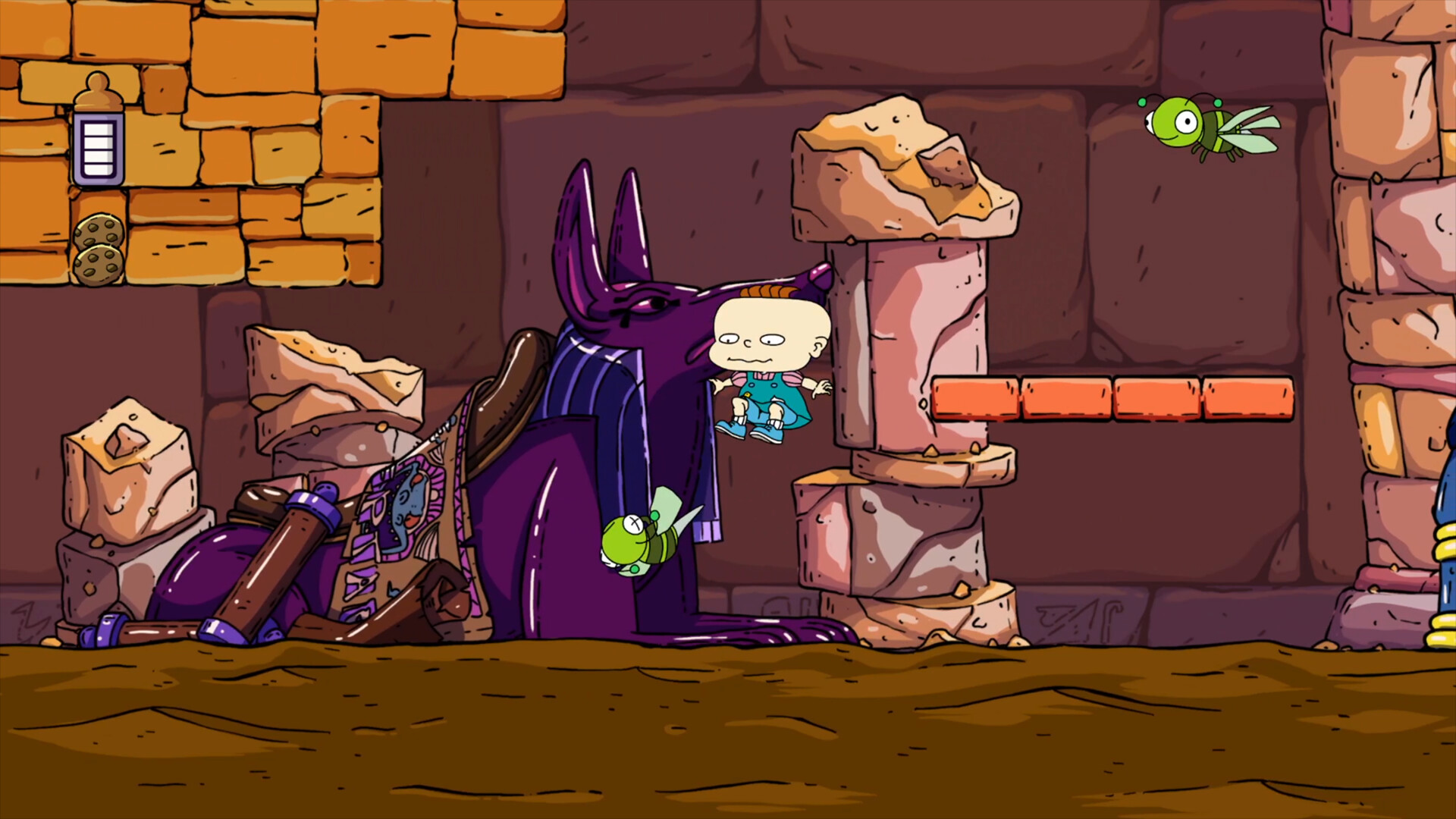 Скриншот: Rugrats: Adventures in Gameland