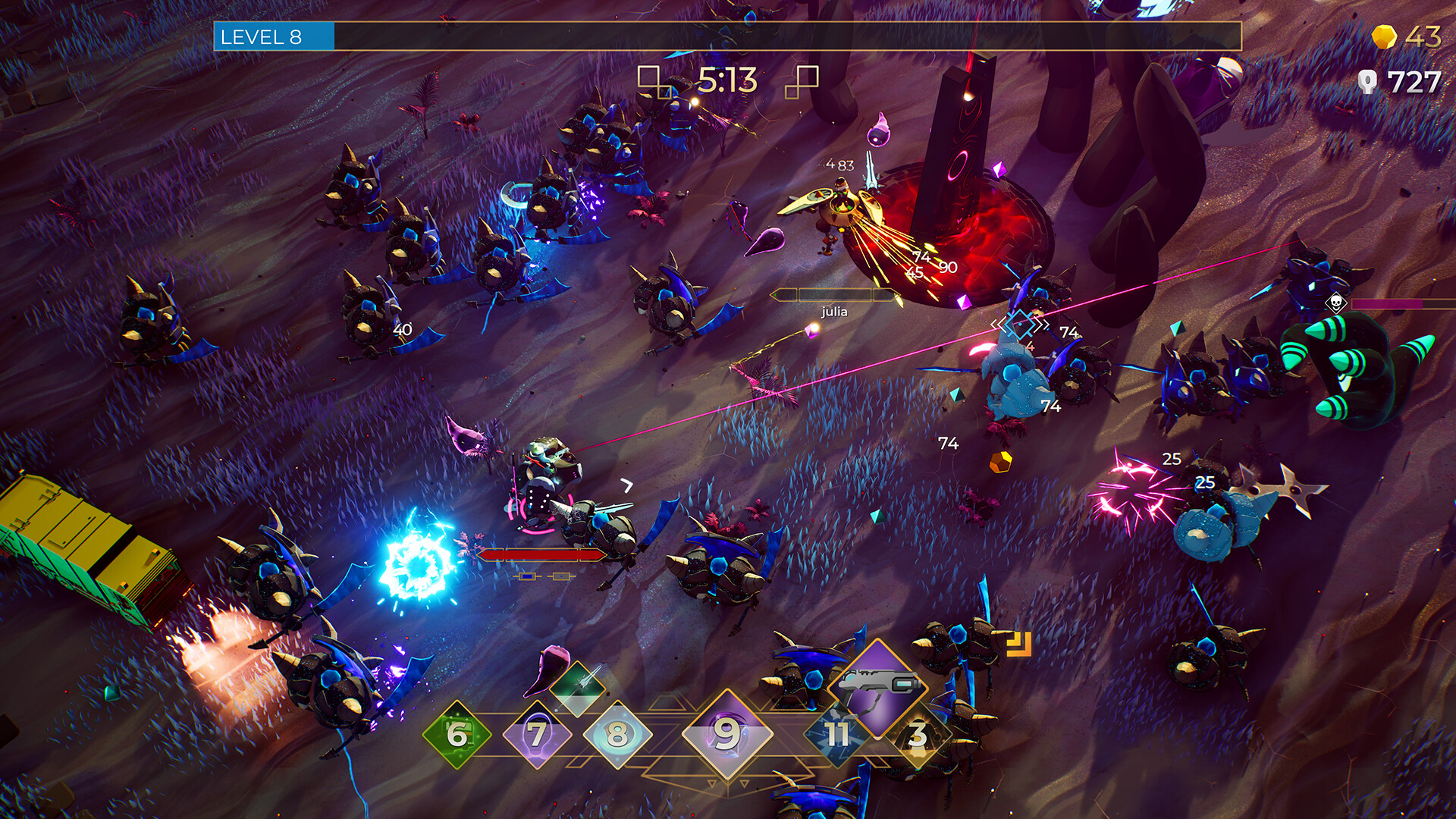 Скриншот: Entropy Survivors