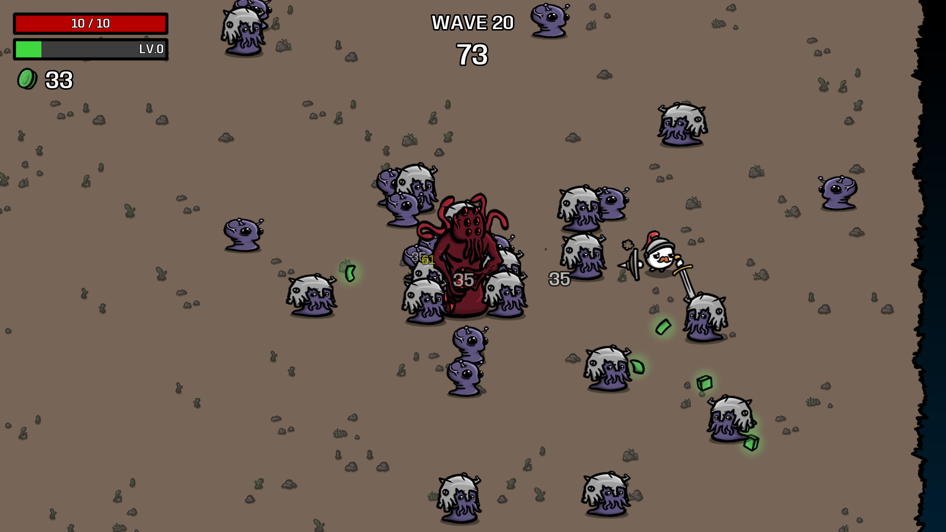 Скриншот: Brotato