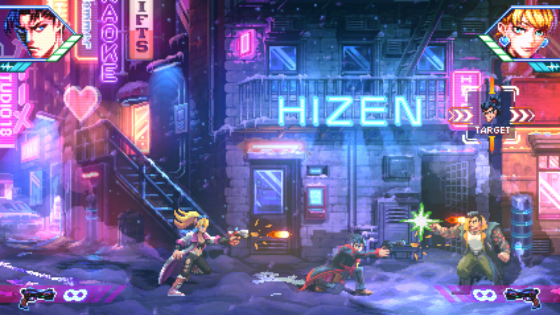 Скриншот: Neon Inferno