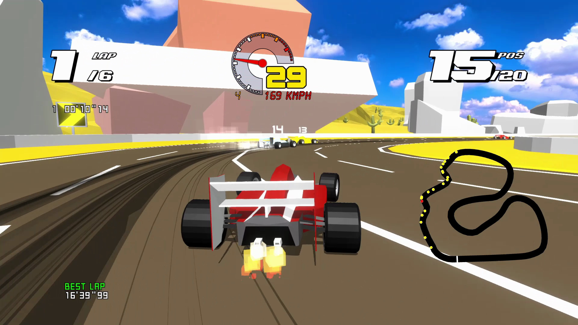 Скриншот 13: Formula Retro Racing