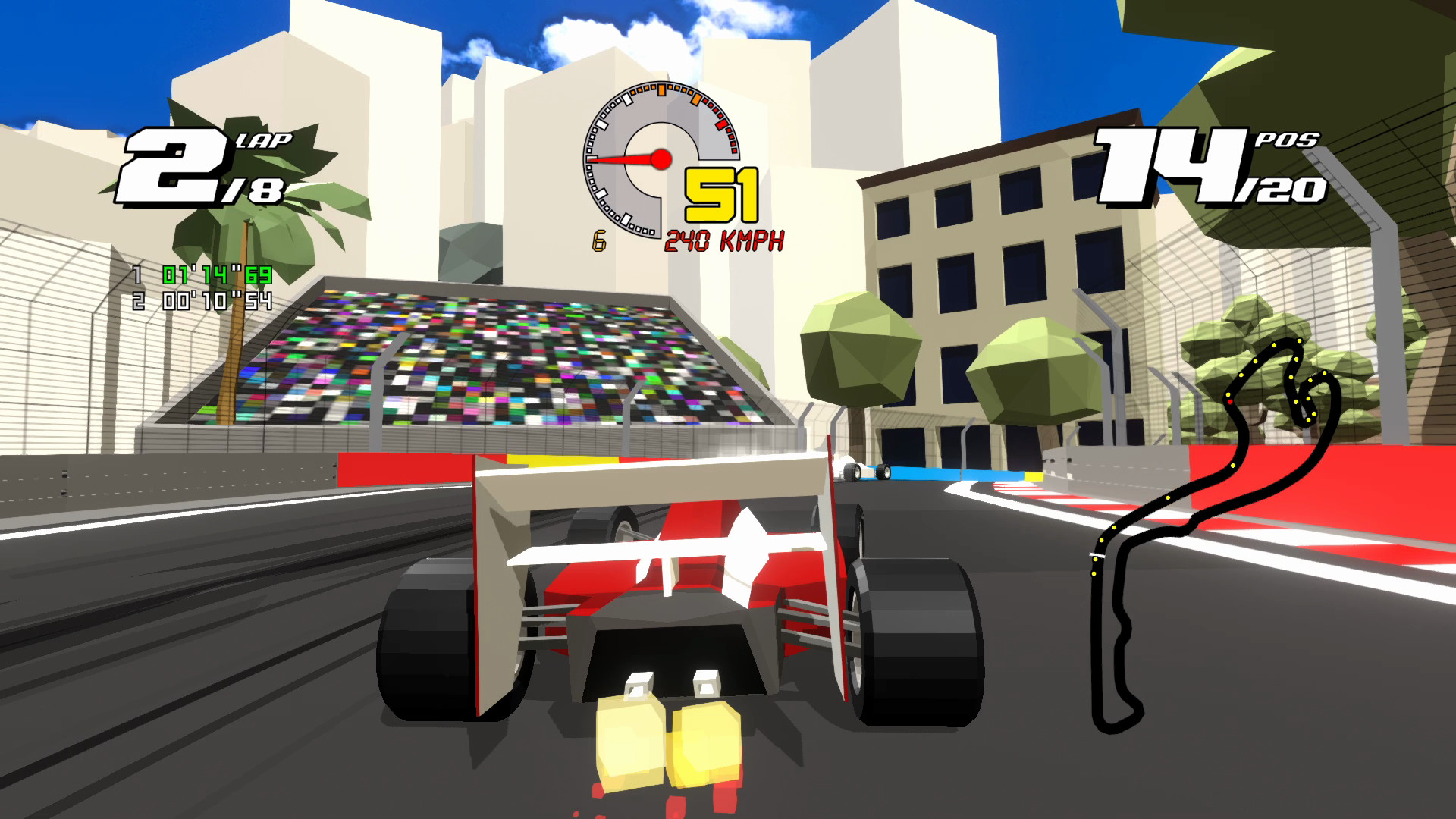 Скриншот 15: Formula Retro Racing