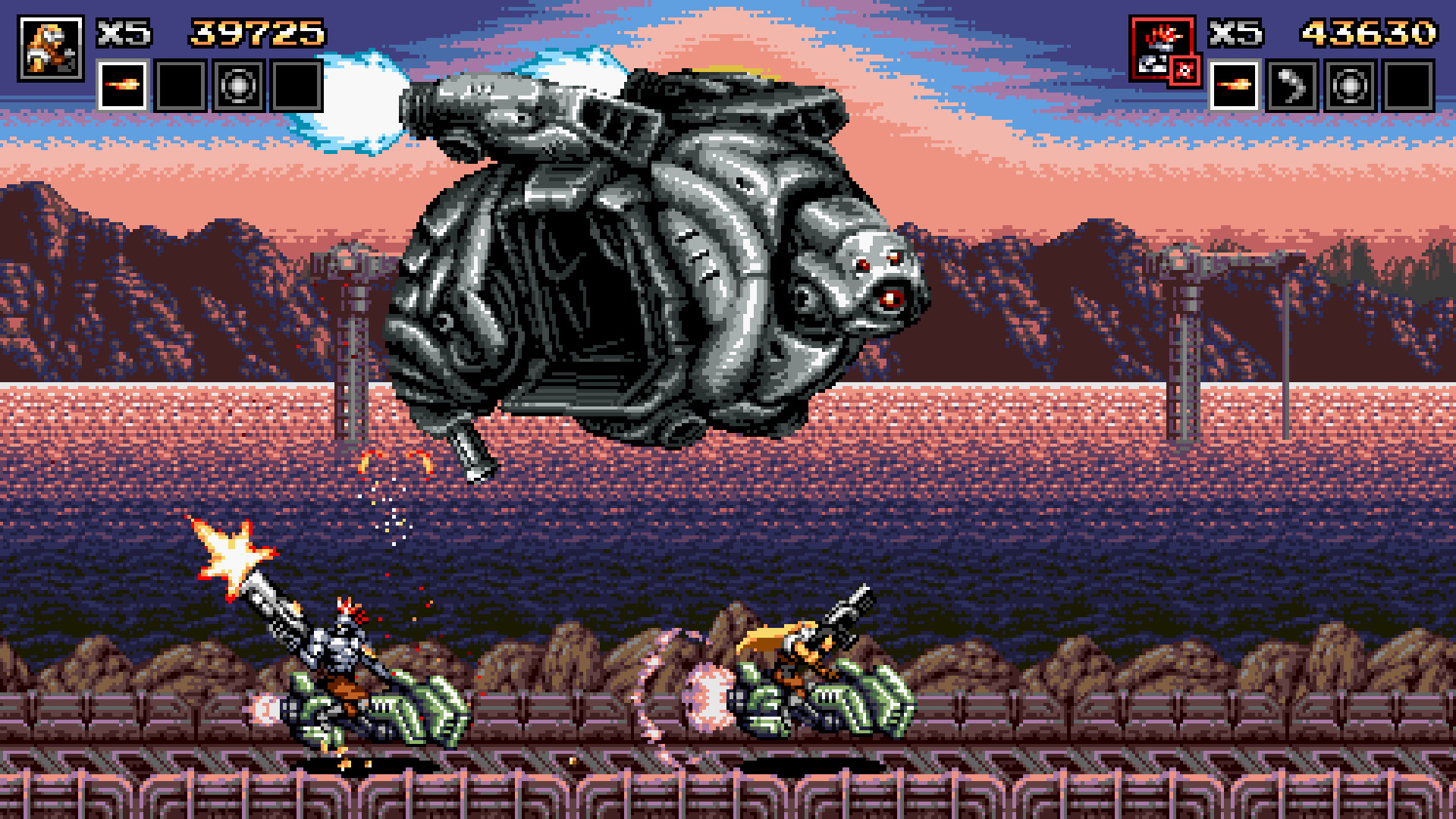 Скриншот: Blazing Chrome