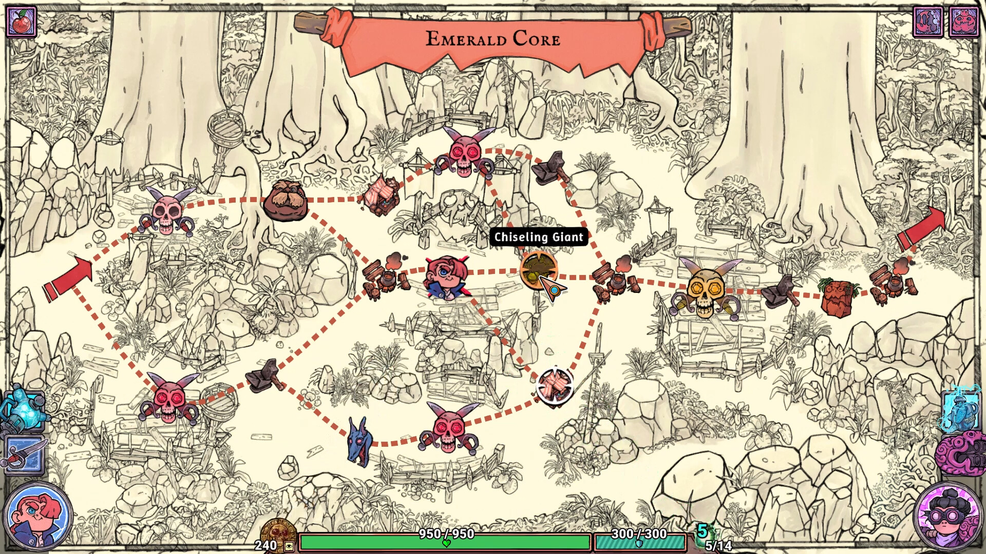 Скриншот: Flick Shot Rogues