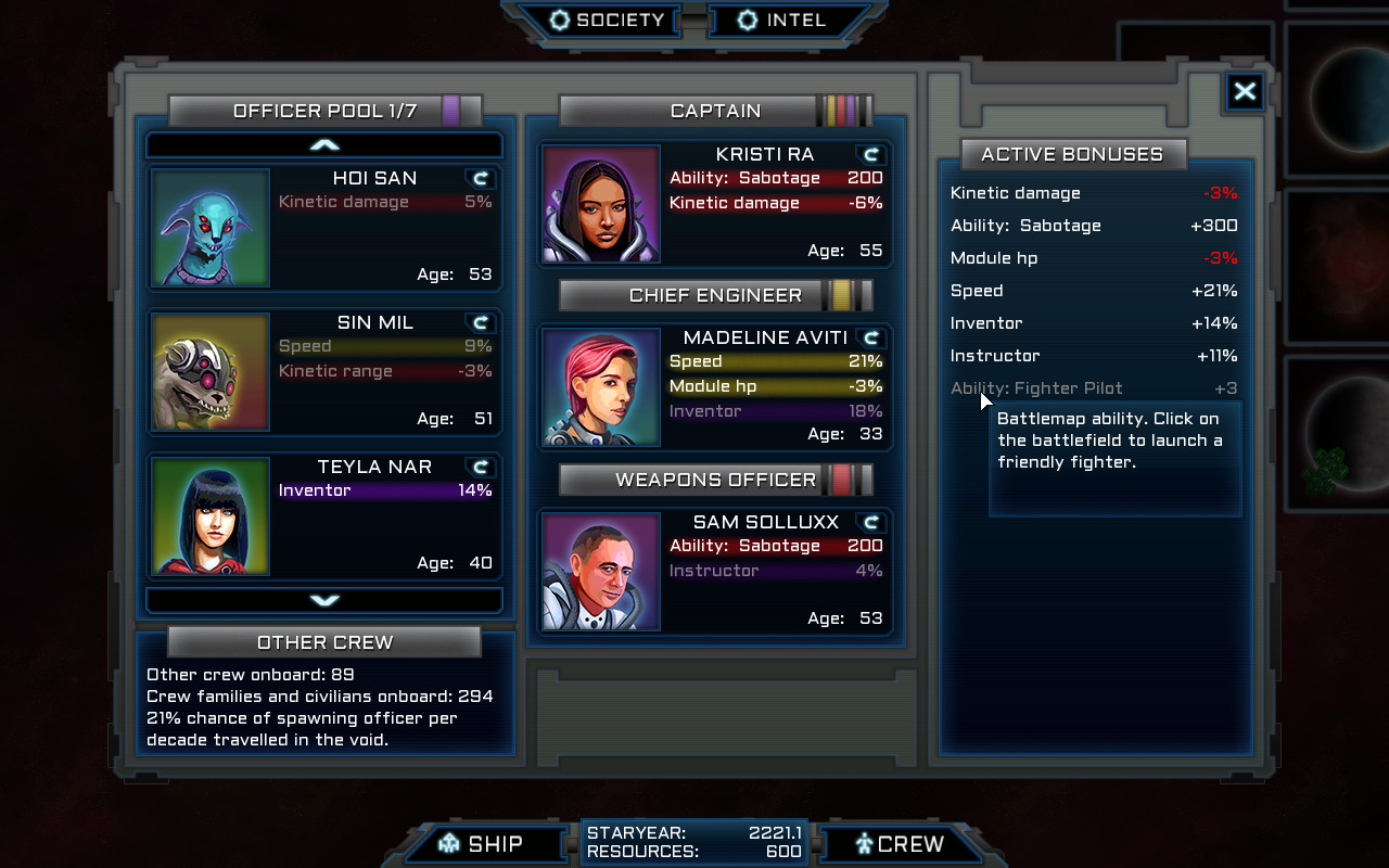 Скриншот 8: Voidship: The Long Journey