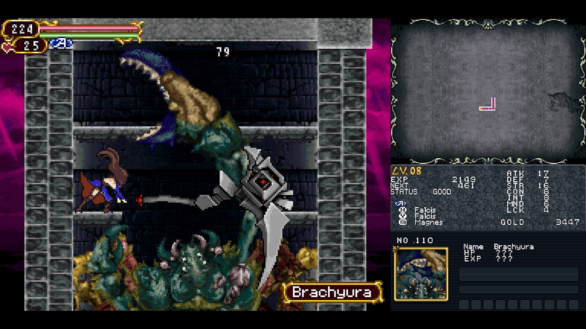 Скриншот: Castlevania Dominus Collection