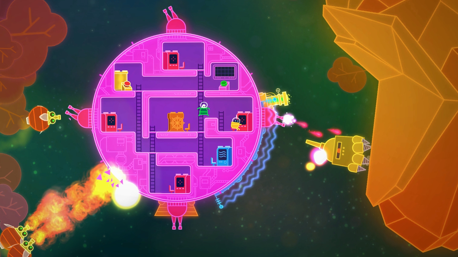 Скриншот: Lovers in a Dangerous Spacetime