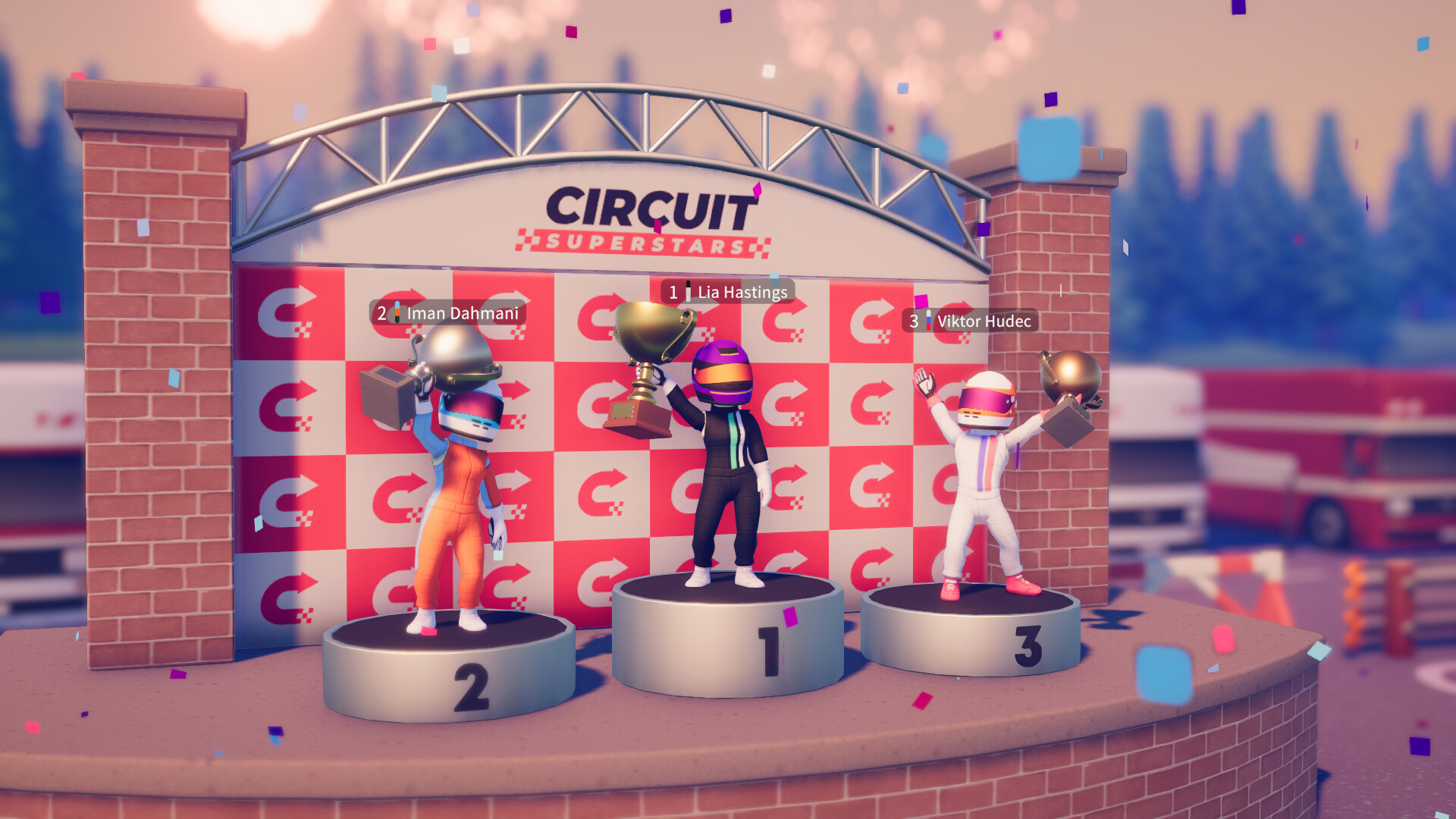 Скриншот: Circuit Superstars