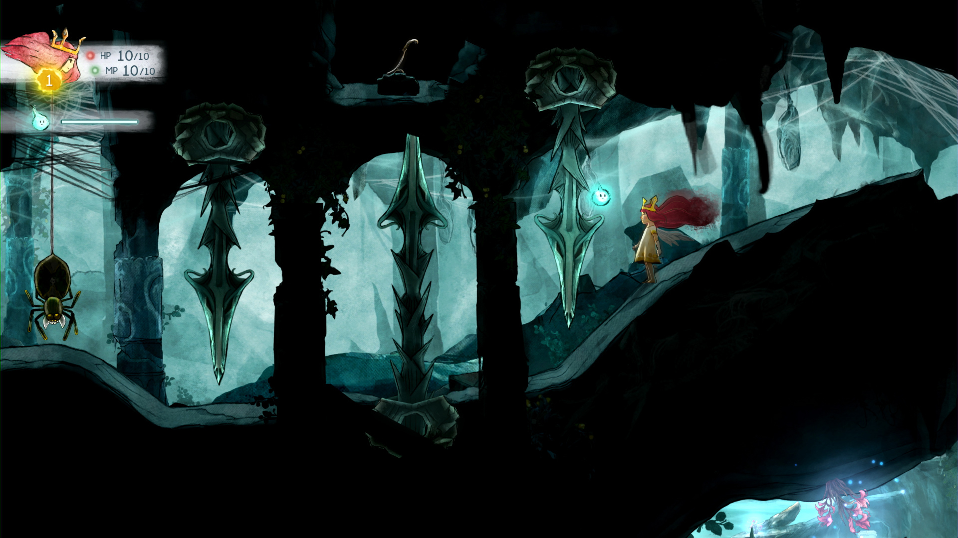 Скриншот: Child of Light