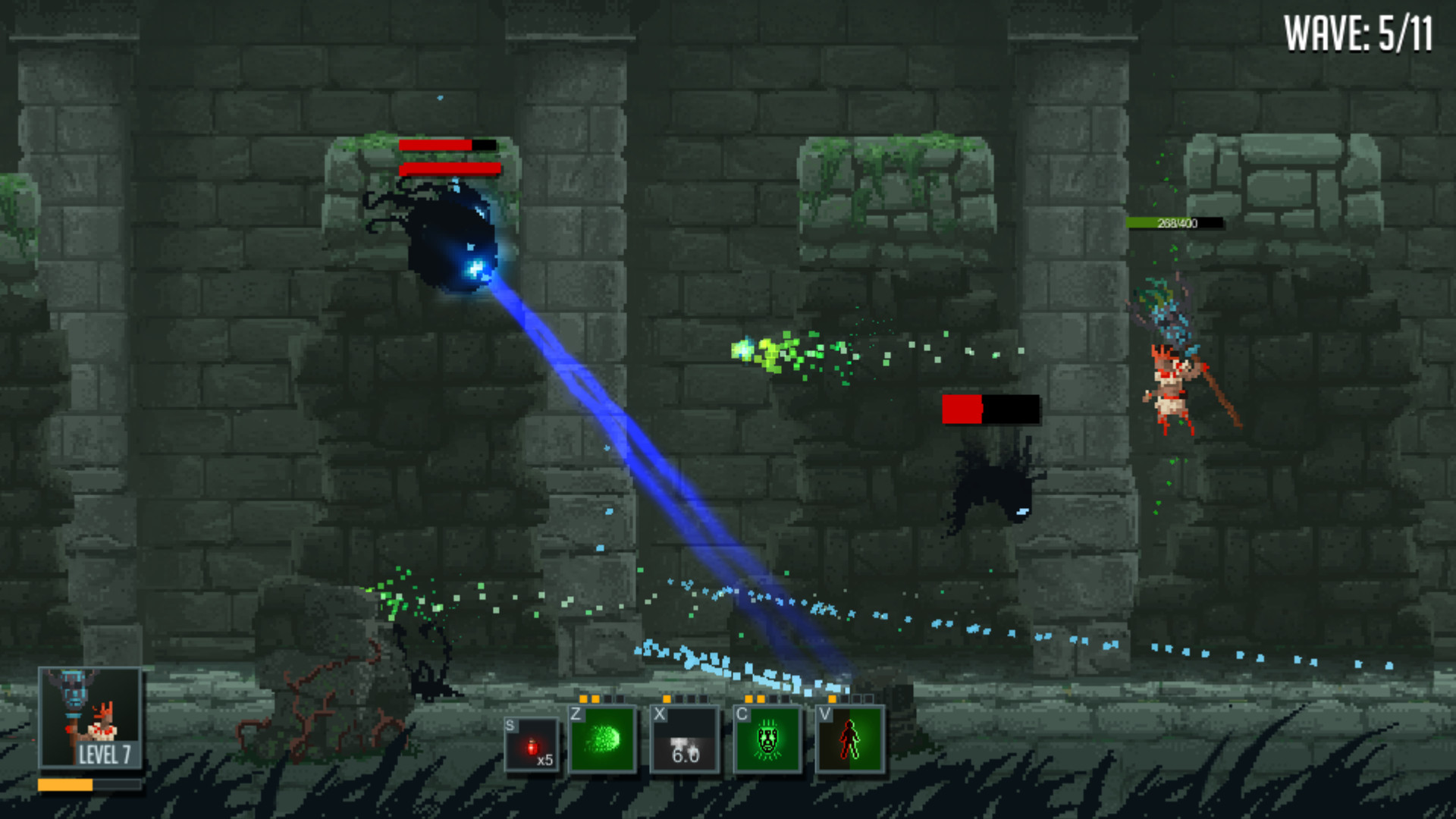 Скриншот: Warlocks vs Shadows